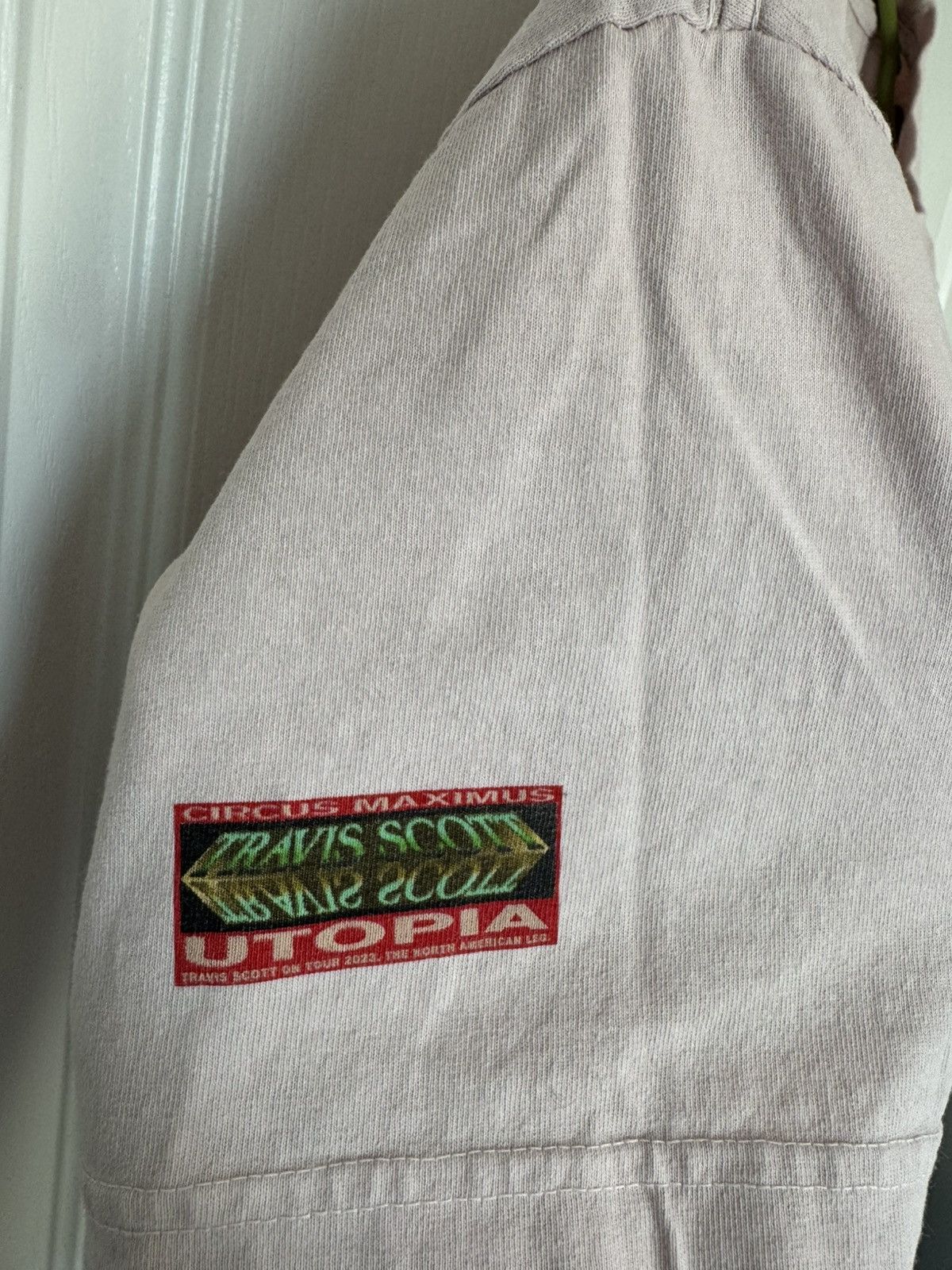 Travis Scott Pink Utopia Tour Merch Tee Size US M / EU 48-50 / 2 - 4 Thumbnail