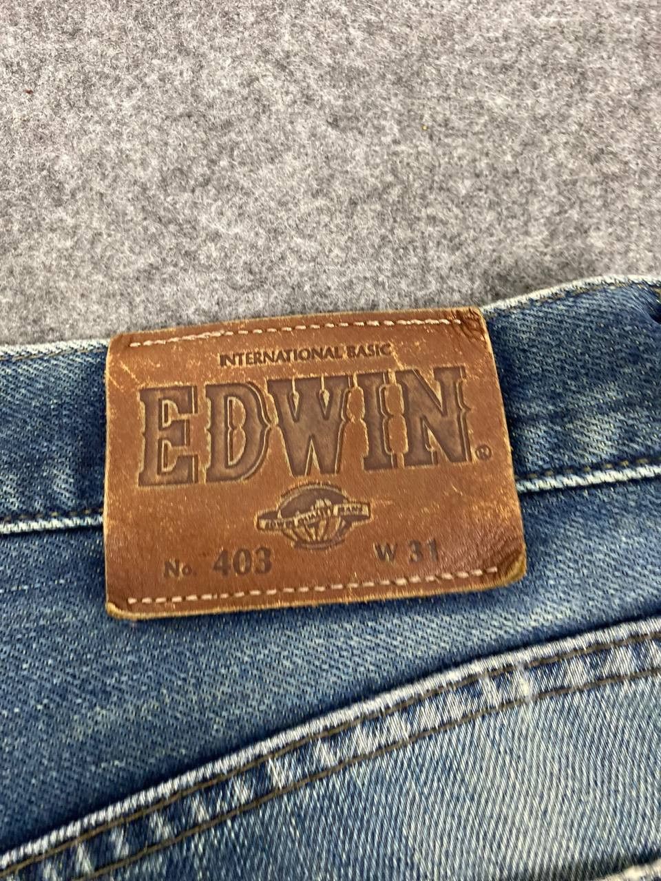 Edwin vintage edwin distressed denim nice design Size US 32 / EU 48 - 6 Thumbnail