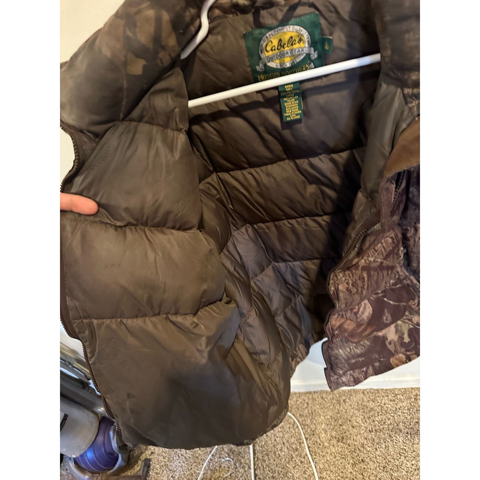 Cabelas Cabelas camo puffy large boxy fit Size US L / EU 52-54 / 3 - 3 Thumbnail