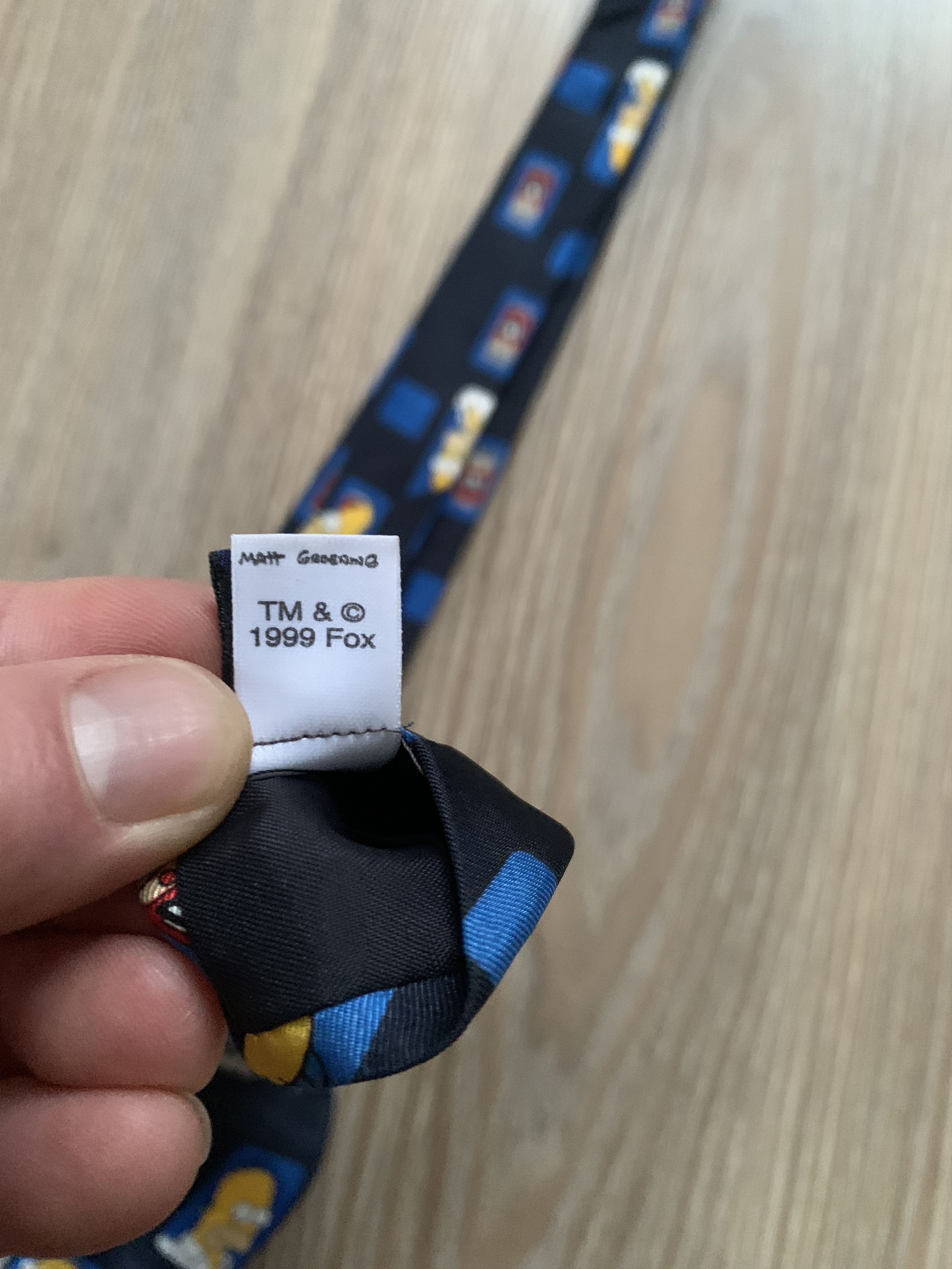 Other Vintage Printed The Simpsons Duffed Tie Size ONE SIZE - 11 Thumbnail