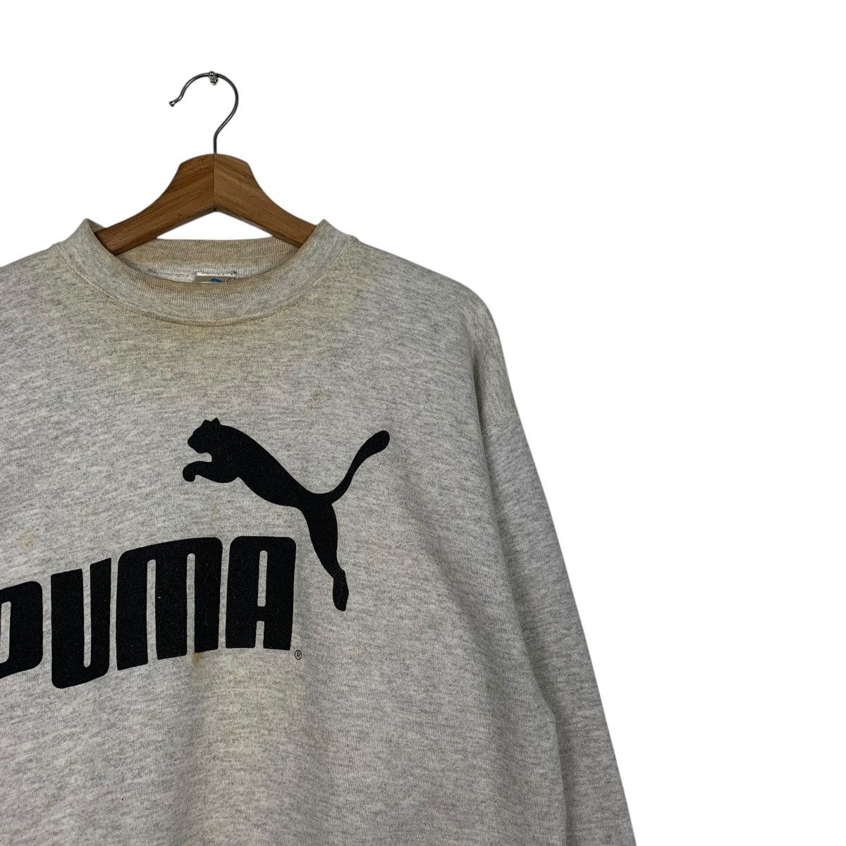 Puma Vintage 80s Puma Big Logo Crewneck Sweatshirt Size US L / EU 52-54 / 3 - 5 Thumbnail