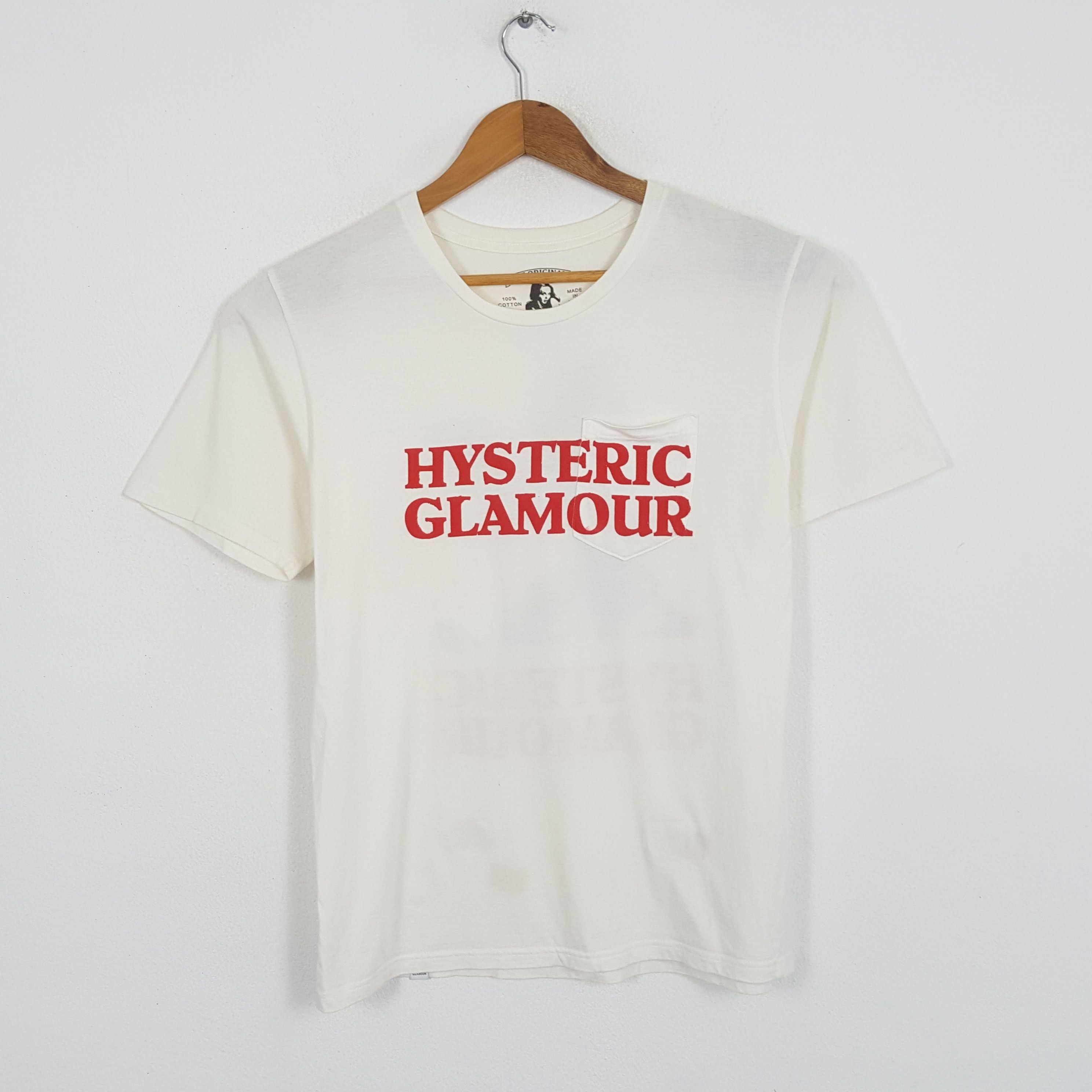 Hysteric Glamour × Japanese Brand × Vintage Vintage HYSTERIC GLAMOUR Japanese Fashion Brand T-Shirts Size US M / EU 48-50 / 2 - 3 Thumbnail
