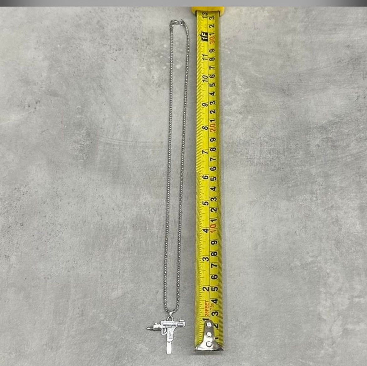 Other Y2k silver mini uzi necklace Size ONE SIZE - 3 Thumbnail