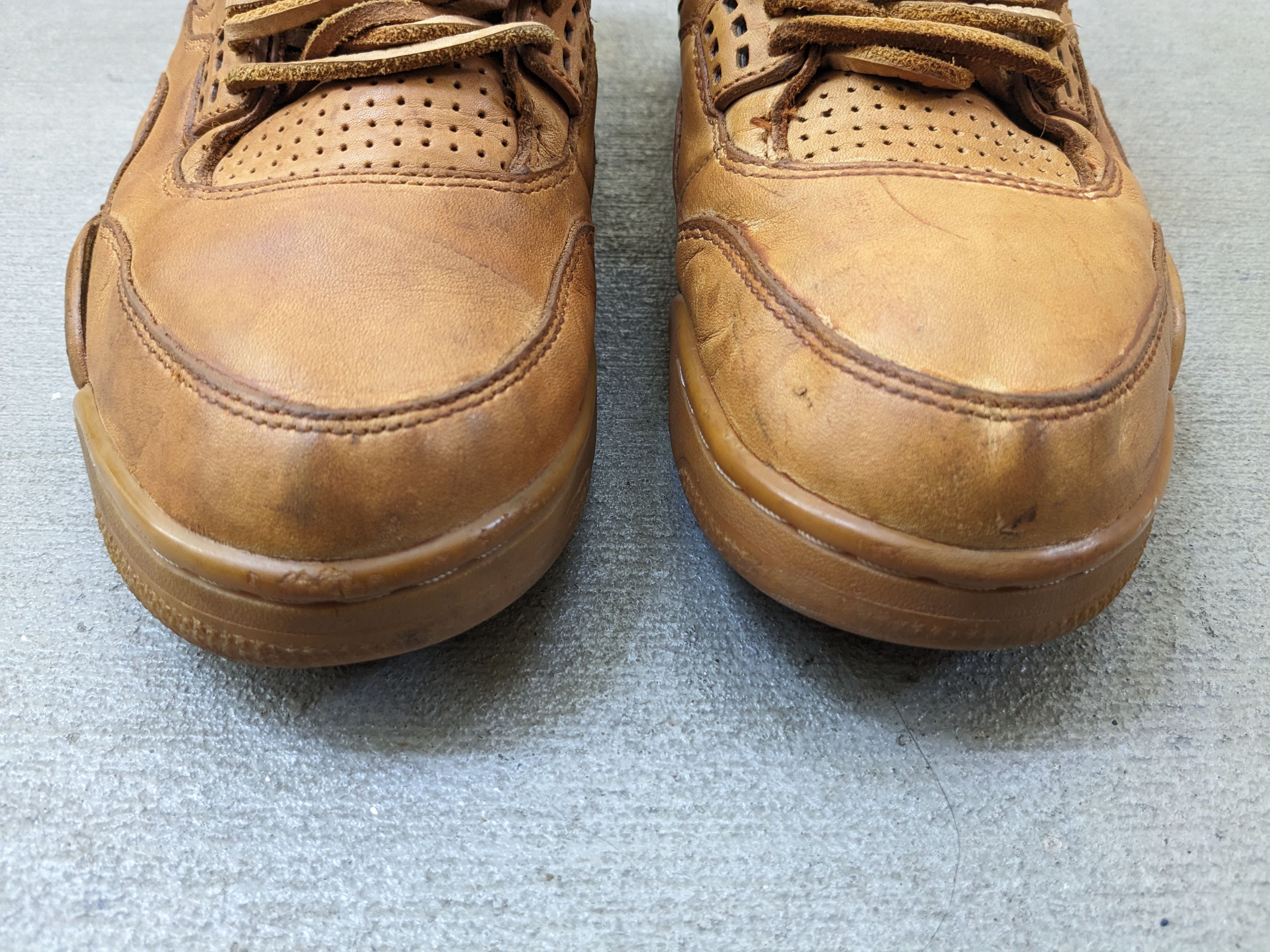 Jordan Brand Nike Air Jordan 4 Premium Pinnacle 9.5 Wheat 819139-205 Size US 9.5 / EU 42-43 - 2 Thumbnail