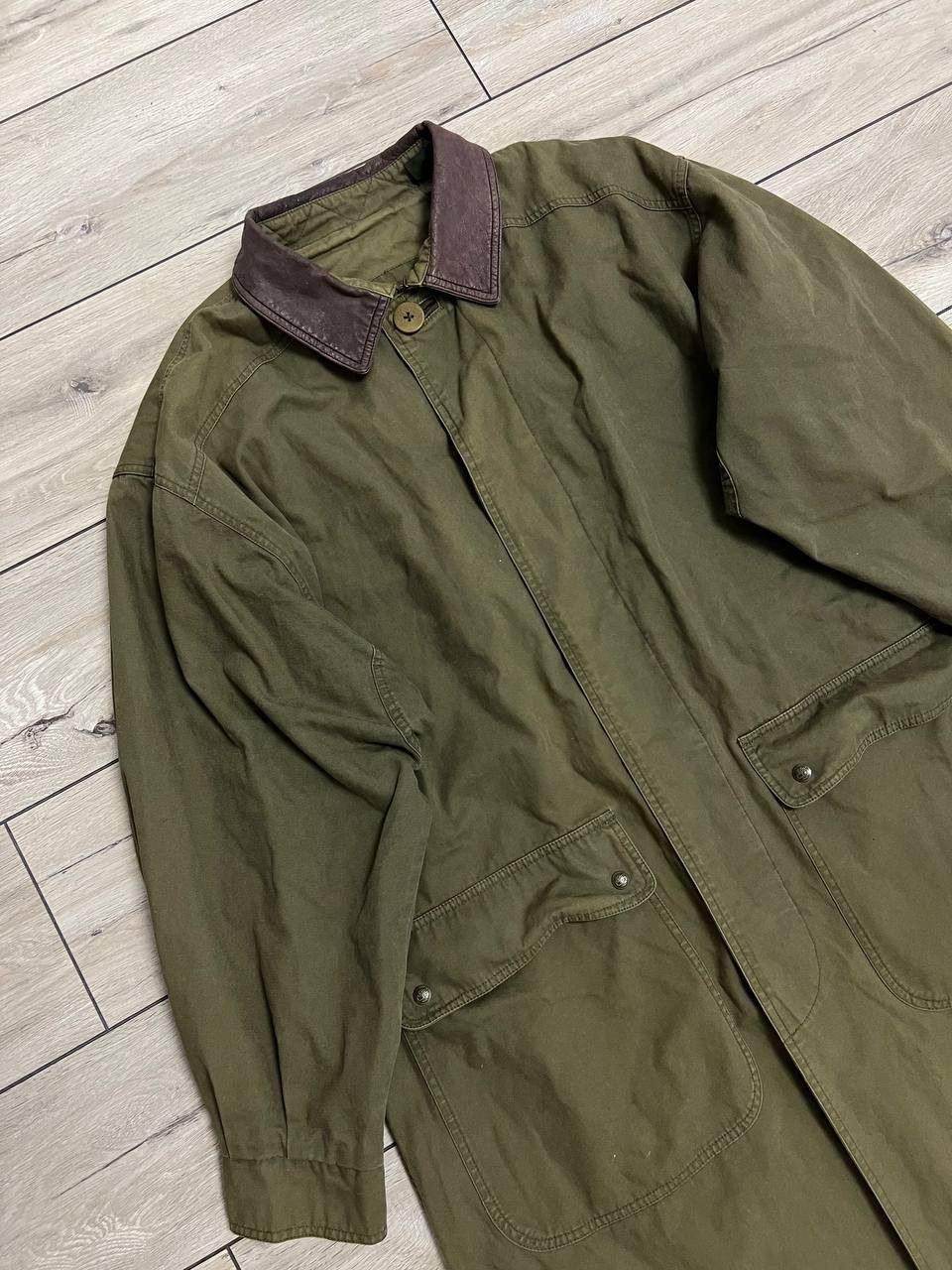Timberland Timberland Vintage Trench Coat Jacket Khaki Military XL Size US XL / EU 56 / 4 - 6 Thumbnail