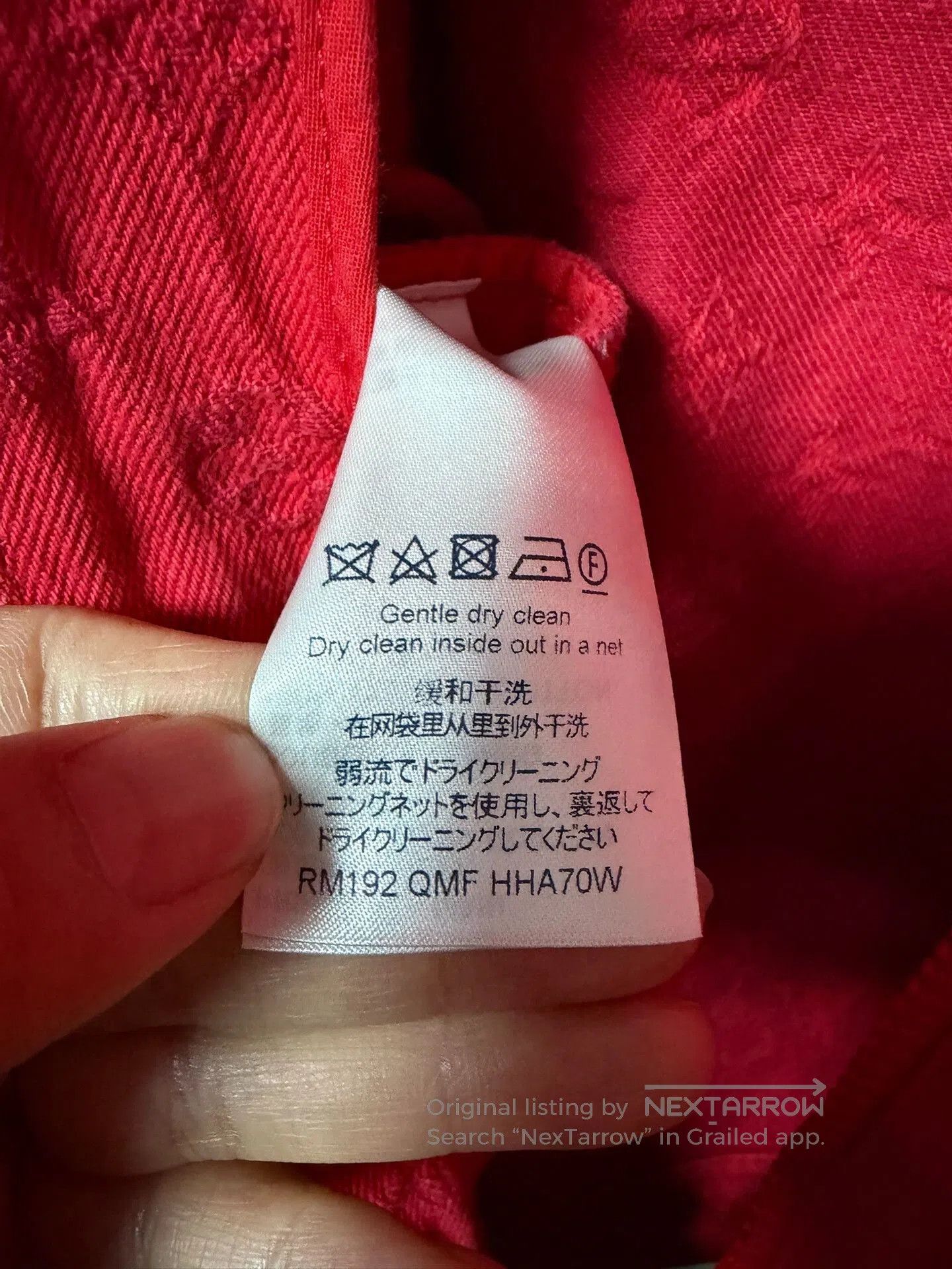 Louis Vuitton LV Red All. Size US L / EU 52-54 / 3 - 5 Thumbnail