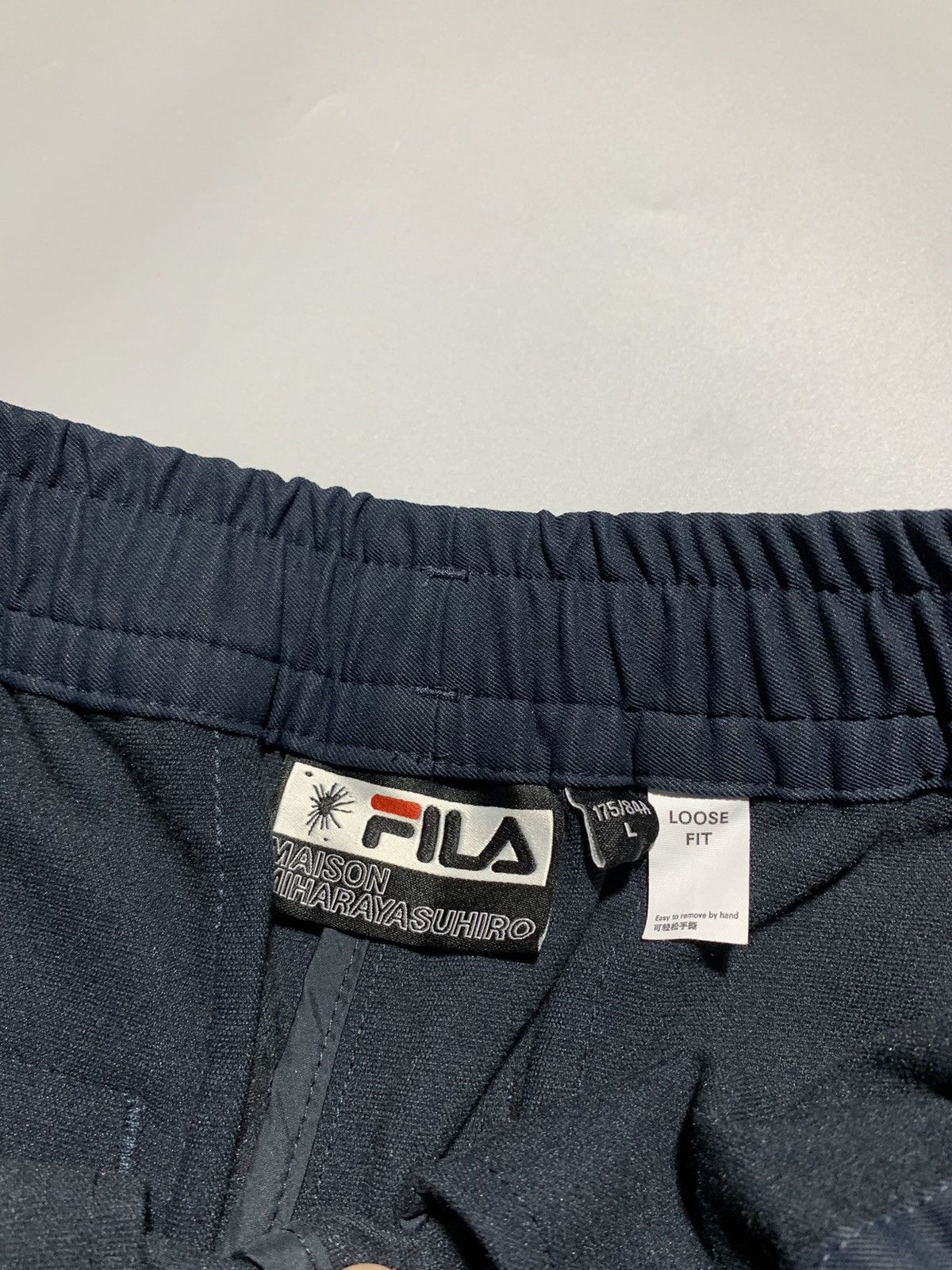 Fila × Maison MIHARA YASUHIRO FILA X MMY SIDE STRIPE WOVEN TRACK PANTS Size US 30 / EU 46 - 4 Thumbnail