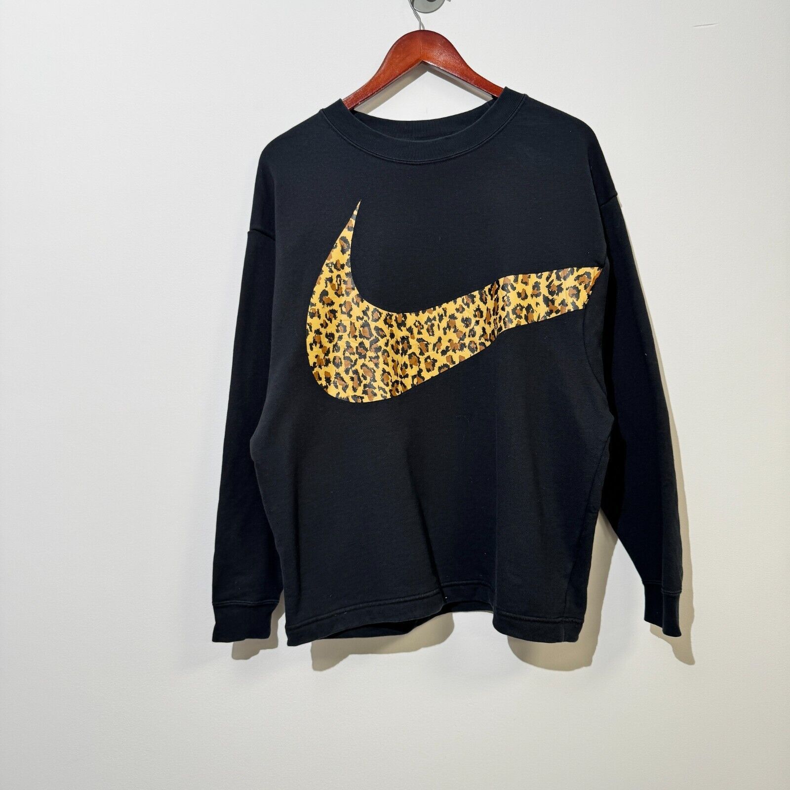 Nike Nike Unisex Black Cotton Crewneck Size S Panther Print Y2k Size US S / EU 44-46 / 1 - 4 Thumbnail