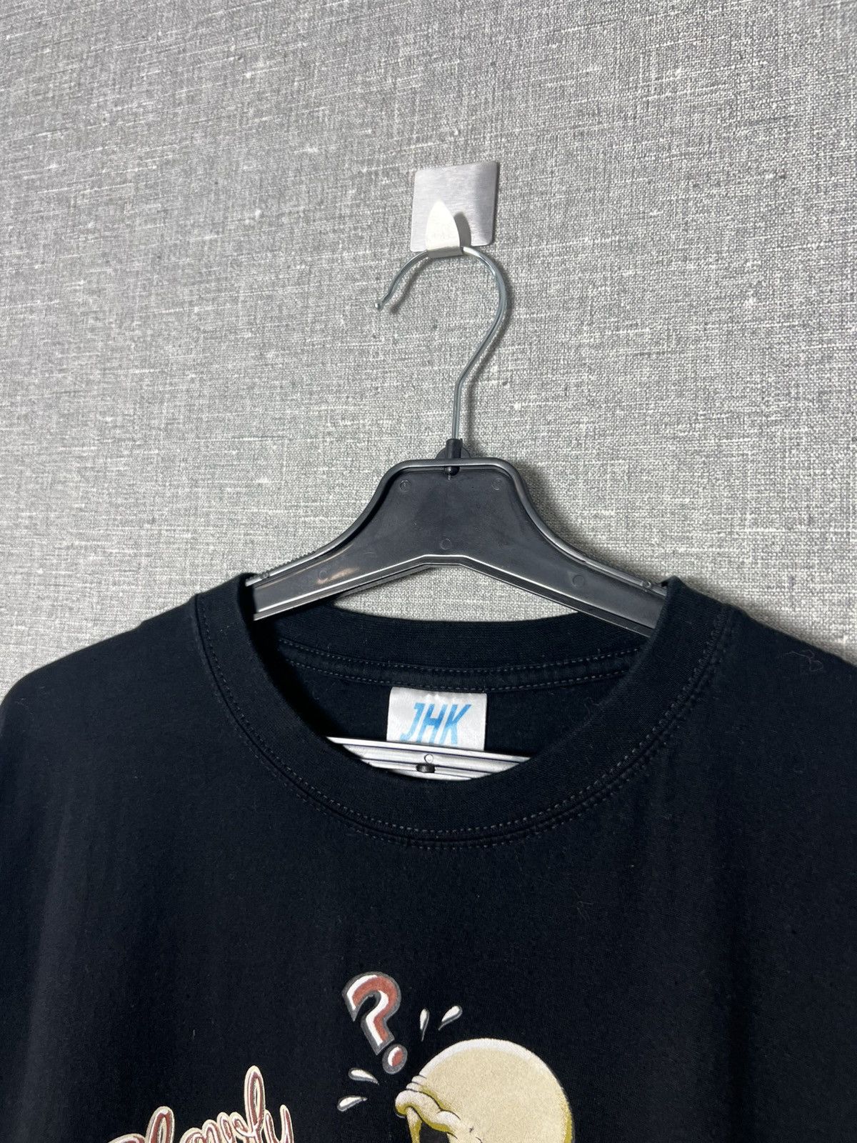 Band Tees × Vintage Ibiza Skeleton Sex “Slowly” Funny Graphic Print Tee Pornstar Size US XL / EU 56 / 4 - 10 Thumbnail