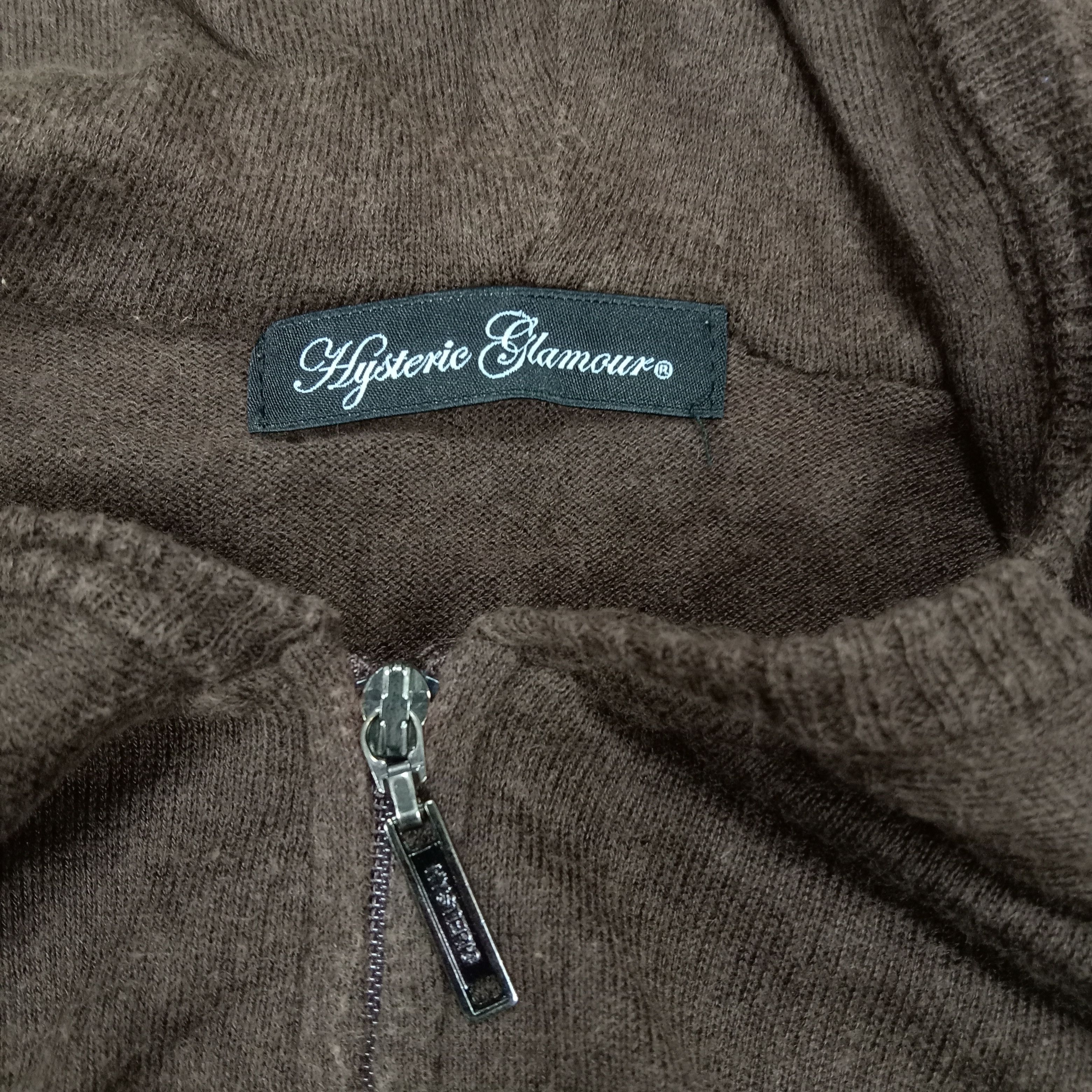 Hysteric Glamour × Japanese Brand × Vintage Hysteric Glamour Japanese Brand Zipper Hoodies Size XXS / US 00 / IT 34 - 8 Thumbnail