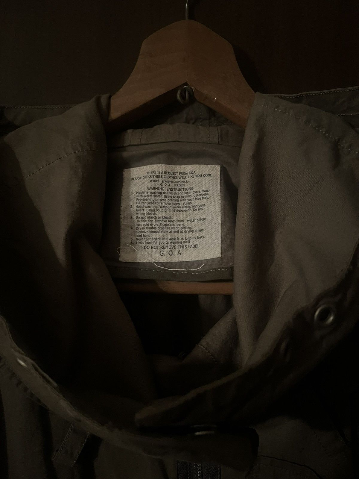 Japanese Brand G.o.a high-neck mode jacket Size US M / EU 48-50 / 2 - 3 Thumbnail