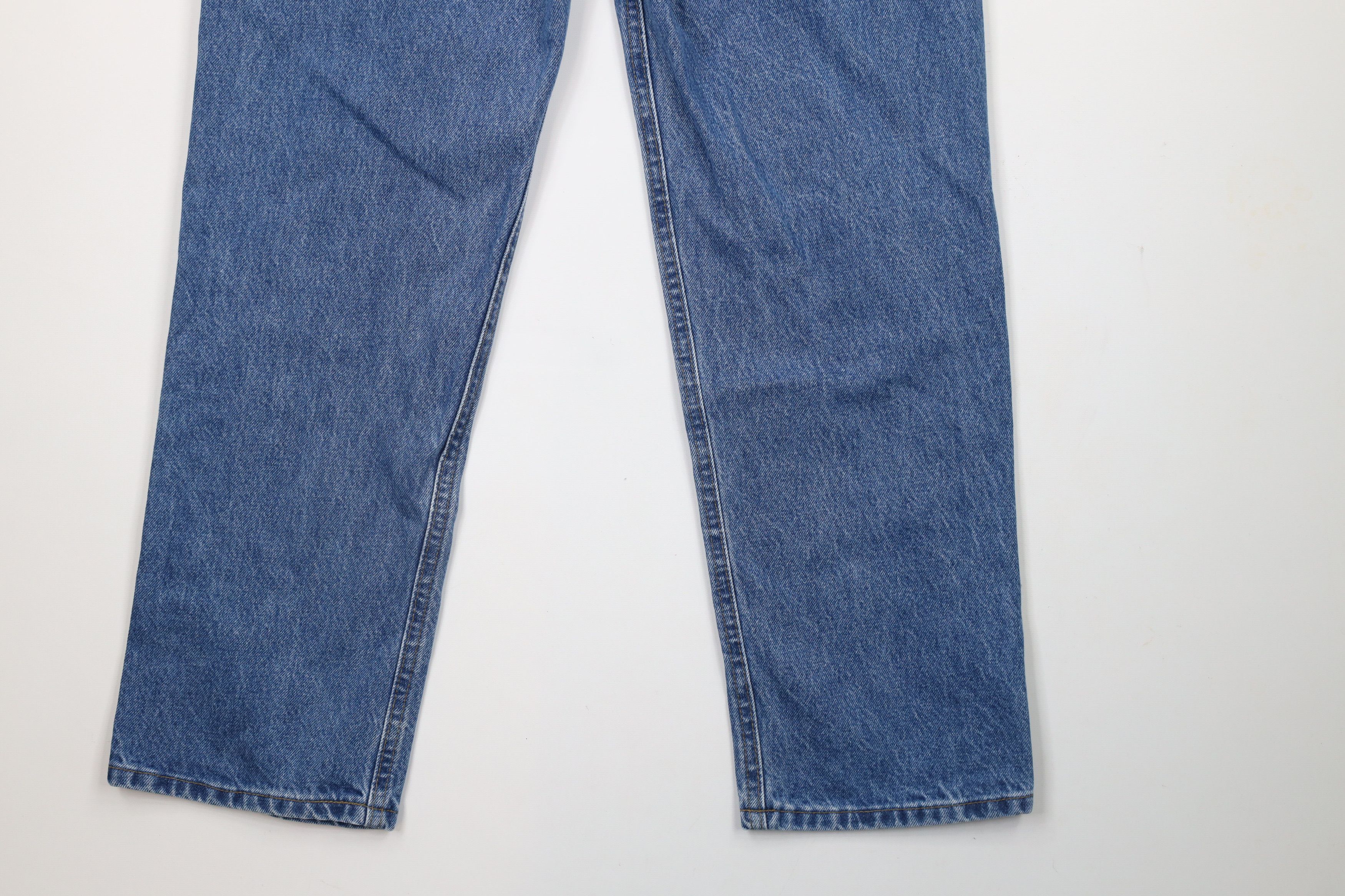 Carhartt × Vintage Vintage Carhartt Spell Out Traditional Fit Denim Jeans Blue Size US 34 / EU 50 - 11 Thumbnail