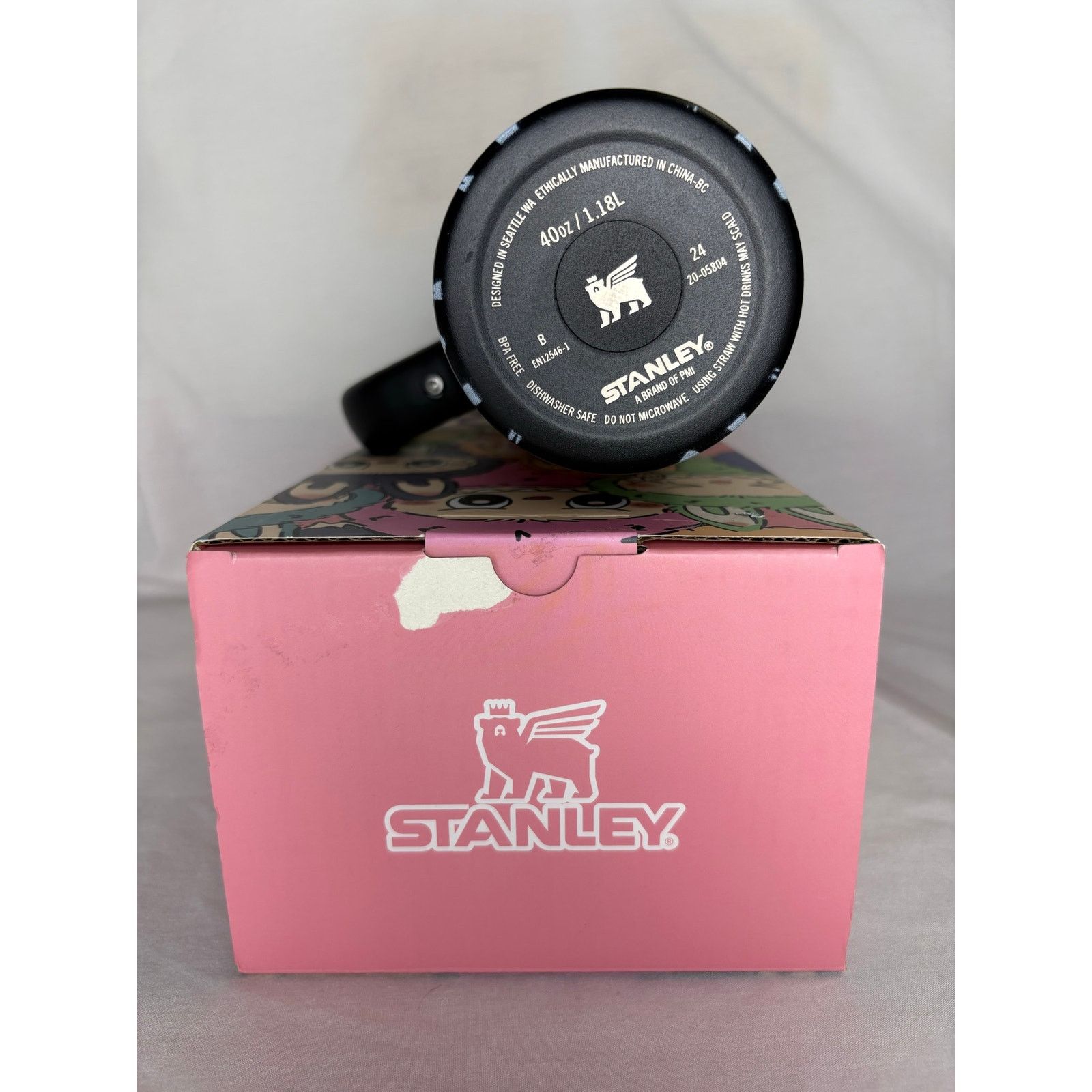 Other Stanley 40oz Custom Labubu Black Quencher H2.0 Tumbler Size ONE SIZE - 7 Thumbnail