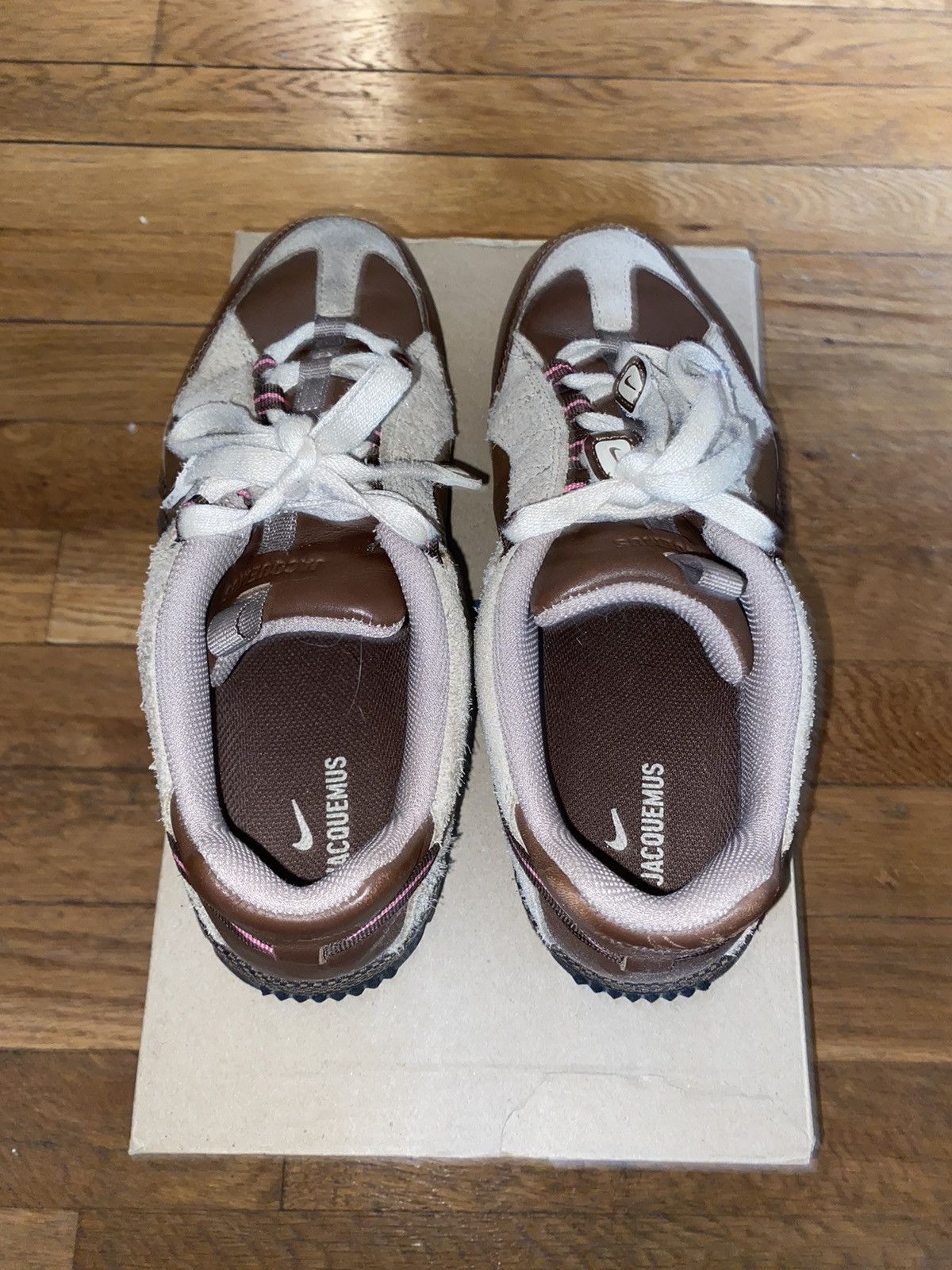 Jacquemus × Nike Nike Air Humara LX Jacquemus Ale Brown Gold Size US 7 / IT 37 - 6 Thumbnail