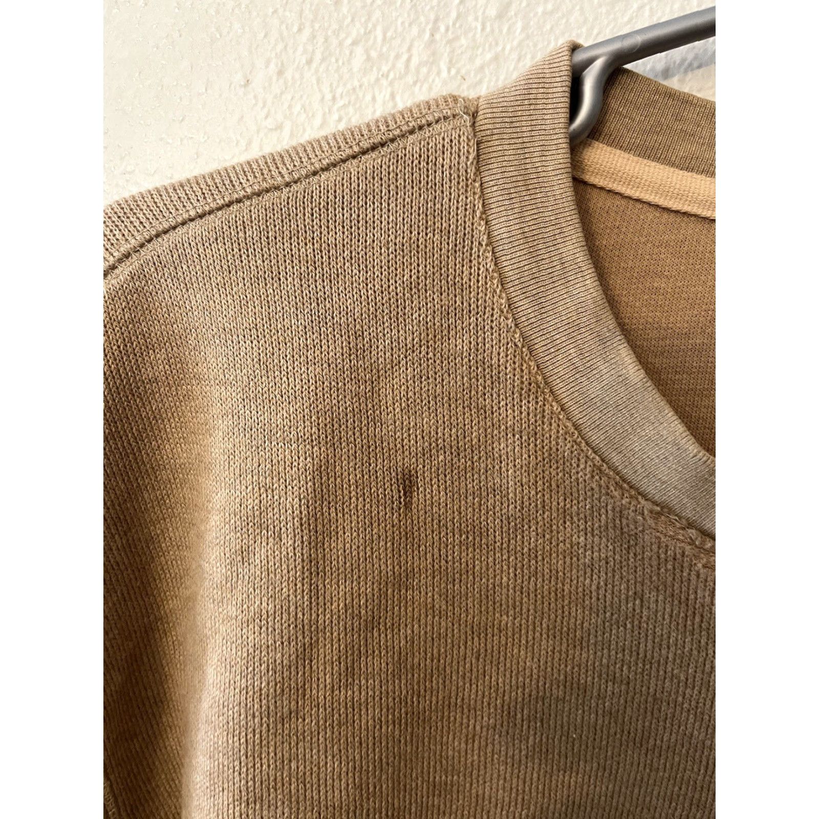 Banana Republic Banana Republic Sweater Men XL Brown Cotton Crew Neck Pullover Vintage? No Size US XL / EU 56 / 4 - 6 Thumbnail
