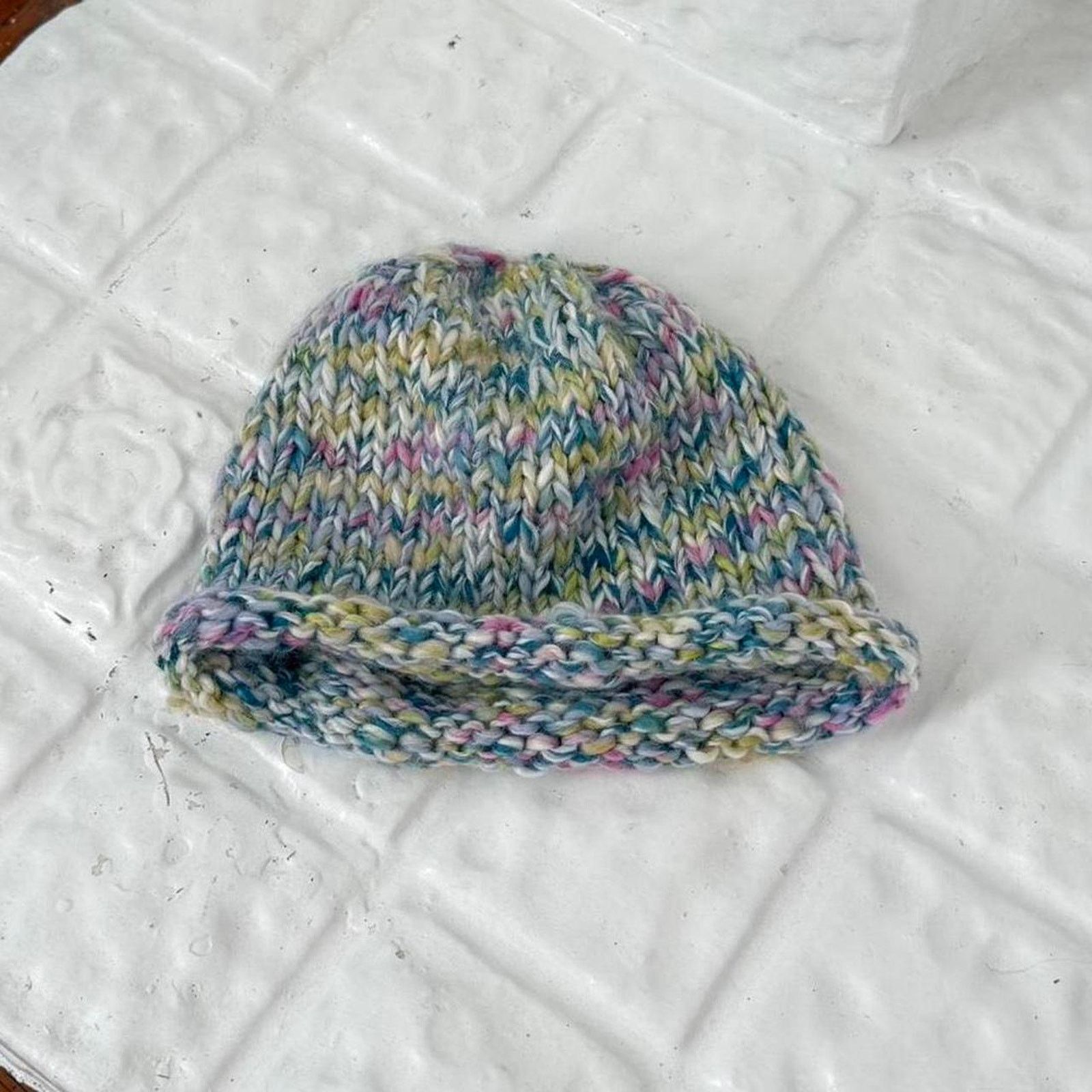 Other 𓆩♡𓆪 Pastel Crochet Beanie 𓆩♡𓆪 Size ONE SIZE - 2 Thumbnail