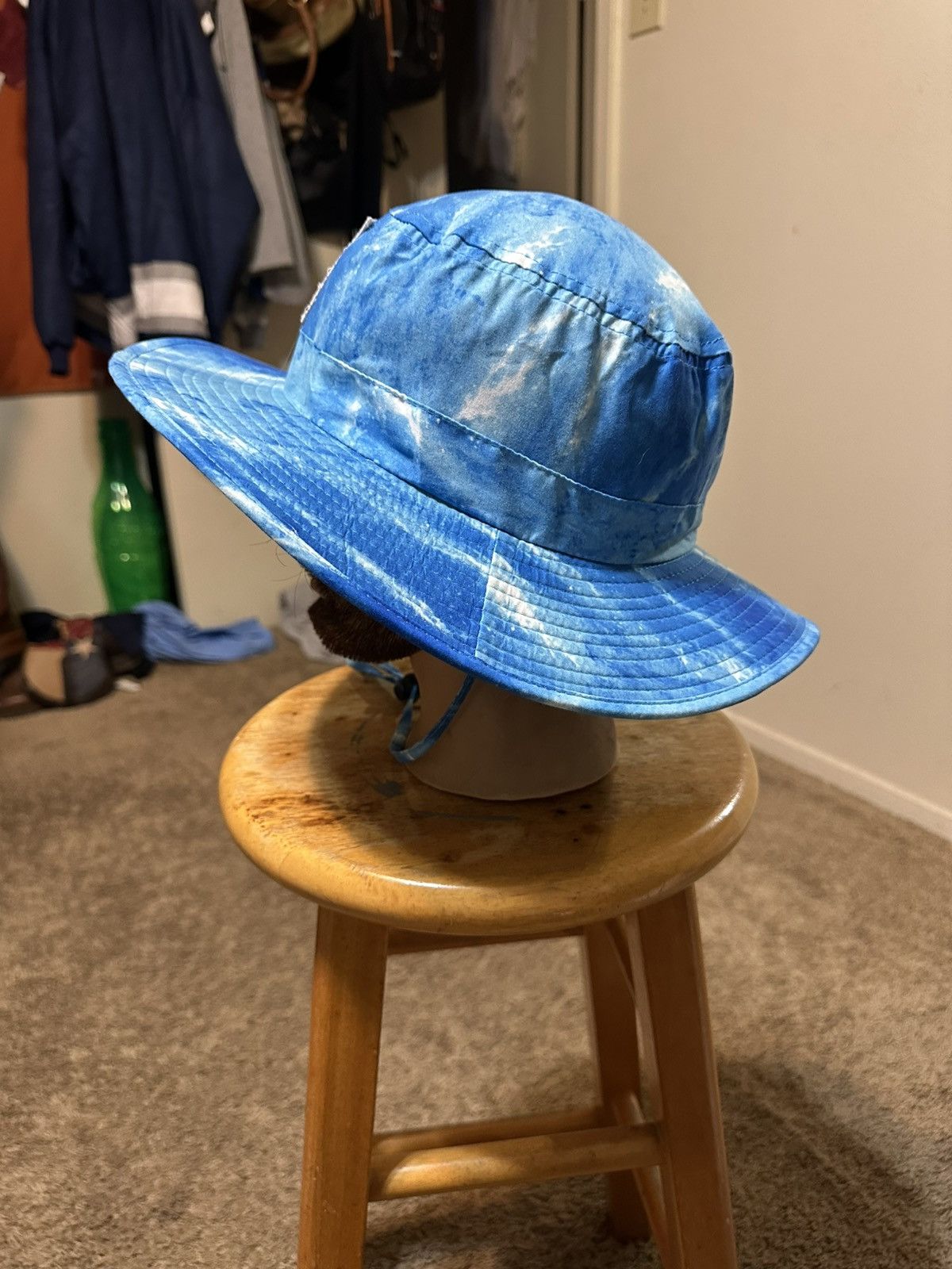 Anti Social Social Club Vintage USPS Mailman “triple sky blue” bucket hat 00s Size ONE SIZE - 5 Thumbnail