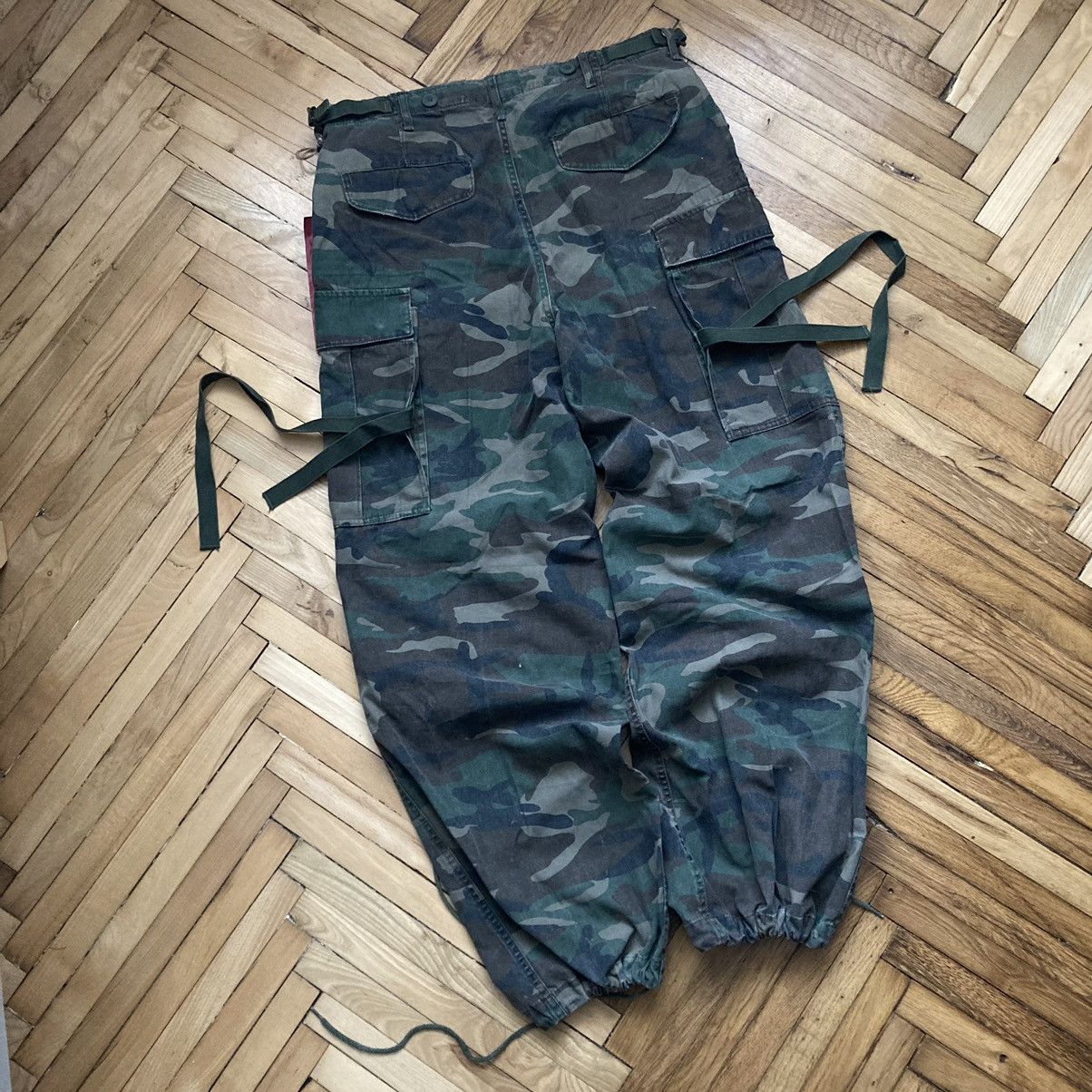 Hysteric Glamour Avant-Garde military baggy cargo pants Y2K style Size US 32 / EU 48 - 2 Thumbnail