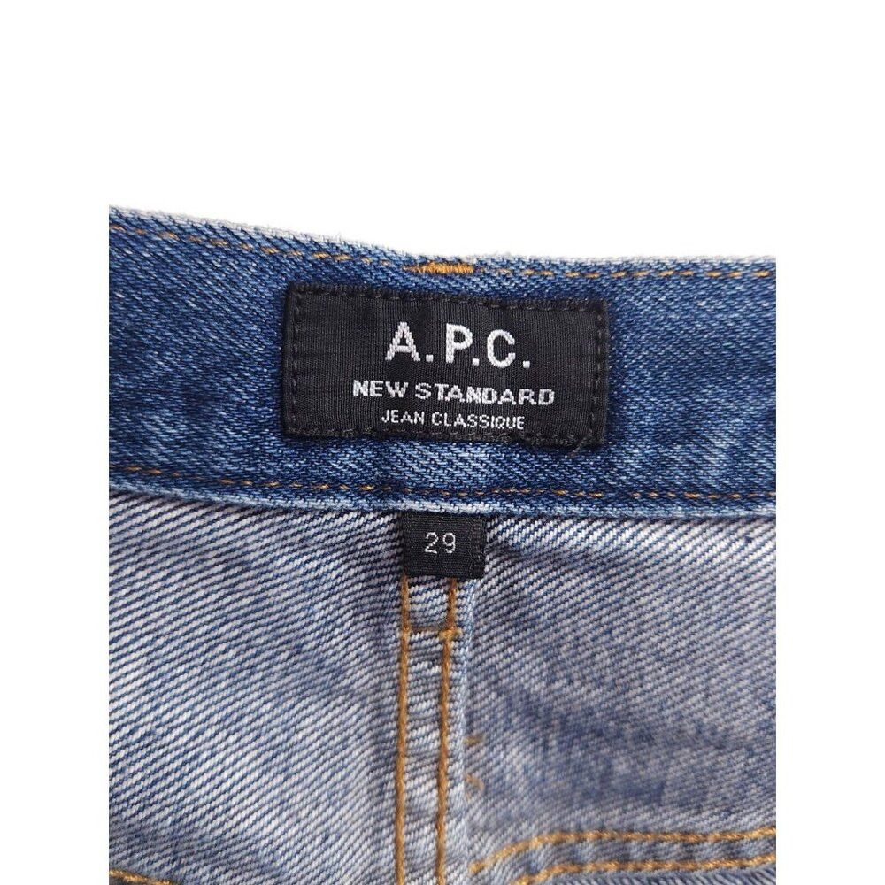 A.P.C. A.P.C. New Standard Japanese Slim Leg Denim Jeans 29 Mens Size US 29 - 7 Thumbnail