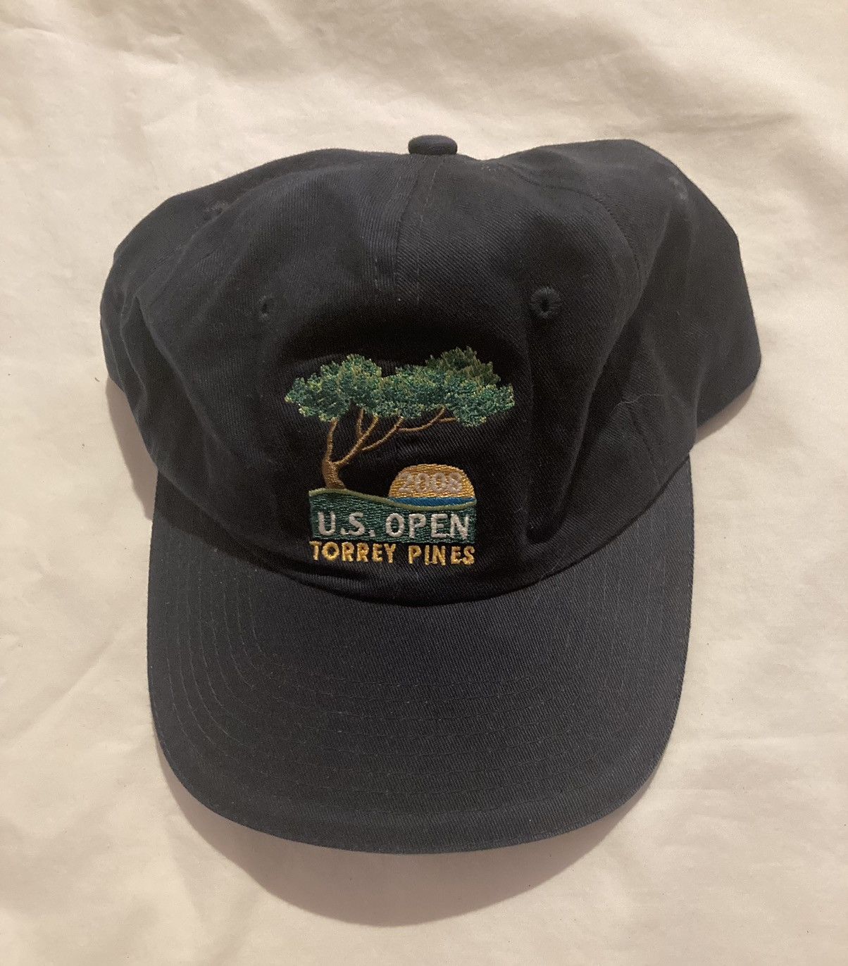 Made In Usa Vintage Strap Back U.S. Open 2008 Torrey Pines Usga hat