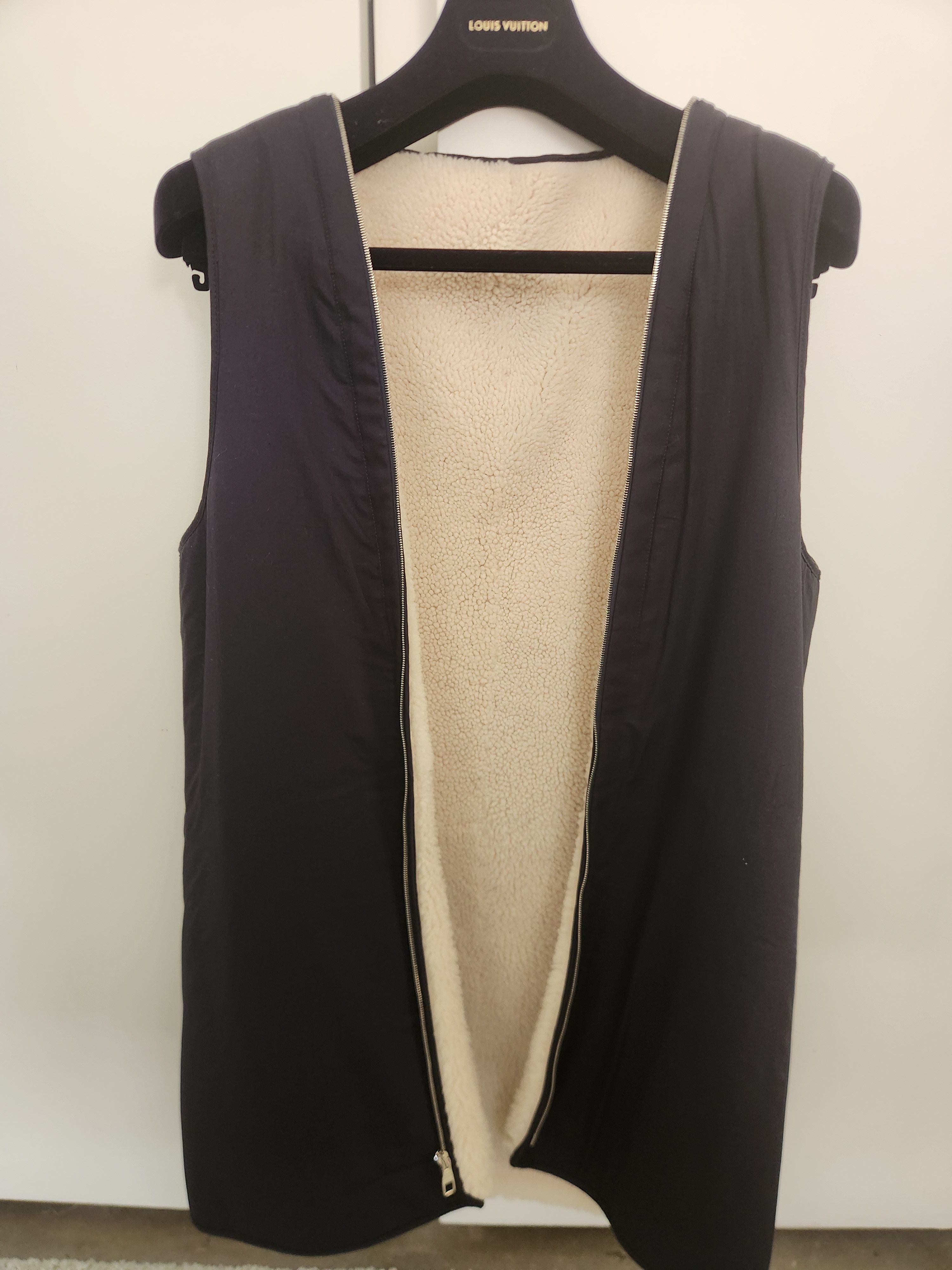 Louis Vuitton LV Navy blue heavy wool lining jacket - removable lining Size US S / EU 44-46 / 1 - 13 Thumbnail