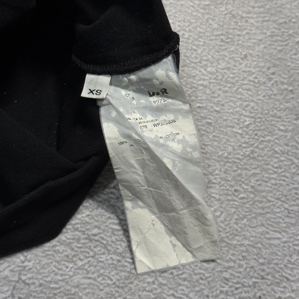 Jil Sander Jil Sander Black Pocket Tassel T-Shirt Size US M / EU 48-50 / 2 - 5 Thumbnail