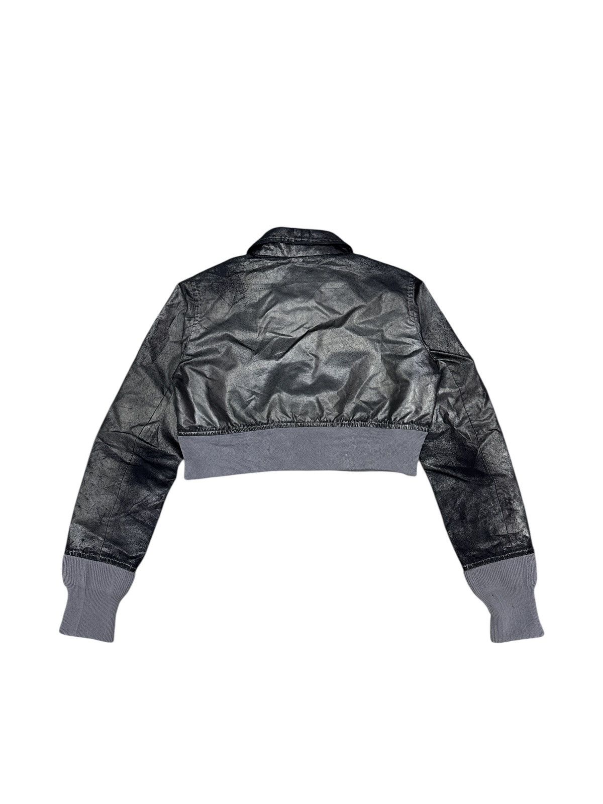 Yohji Yamamoto YOHJI YAMAMOTO CROPPED BOMBER JACKET SIZE 1 JAPAN Size S / US 4 / IT 40 - 3 Thumbnail