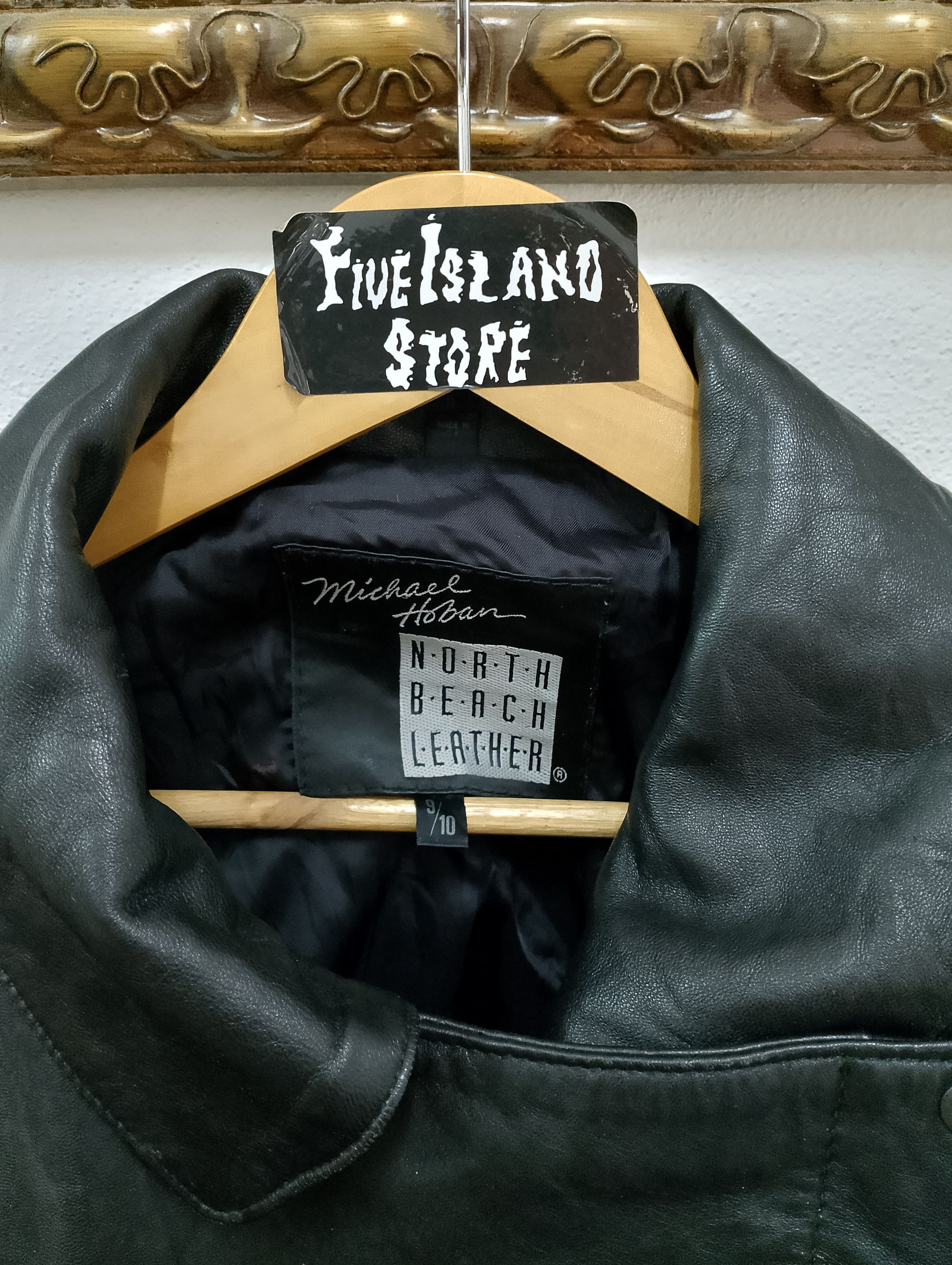 Michael Hoban Vintage 80s Michael Hoban North Beach Leather Biker Style Size US L / EU 52-54 / 3 - 3 Thumbnail