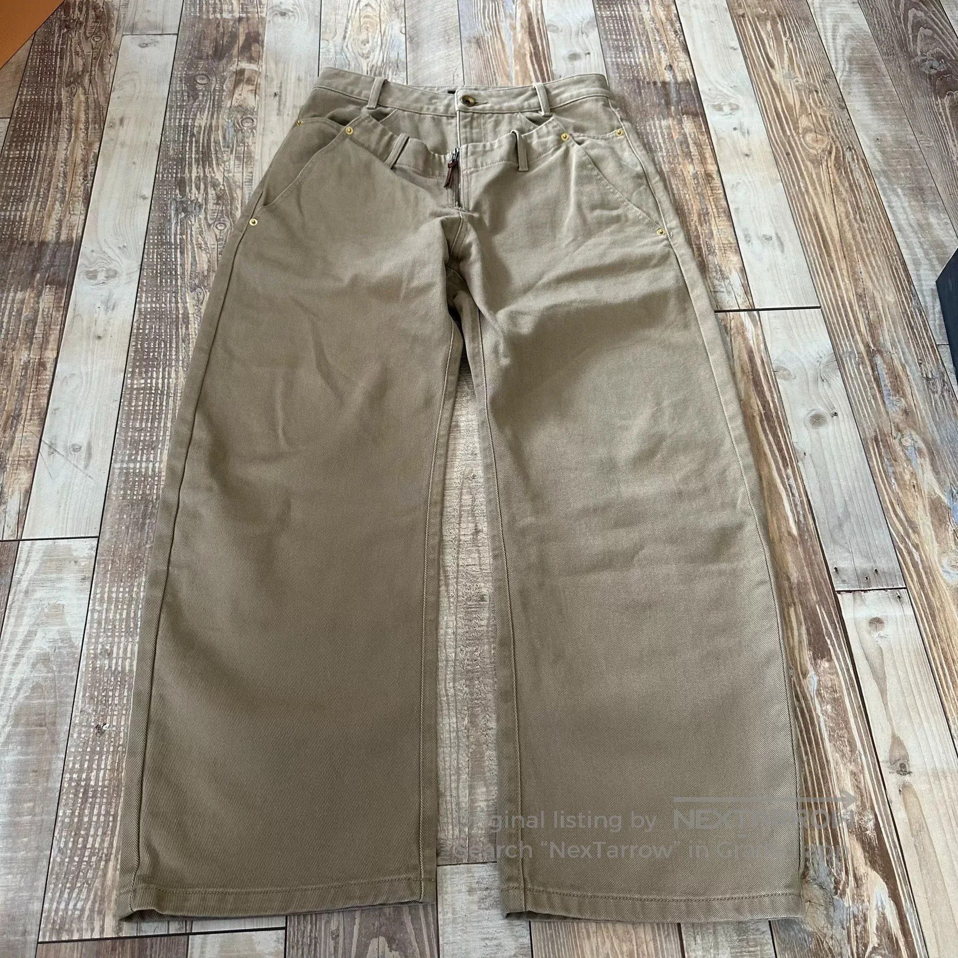 Other RARELY ALIKE Paneled Cut Zipper Pants. Size US 30 / EU 46 - 6 Thumbnail