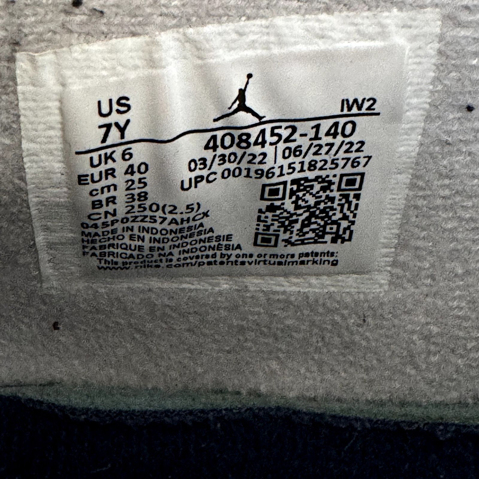 Jordan Brand × Nike Size 7 - Air Jordan 4 Retro GS Midnight Navy Men's Shoes Size US 7 / EU 40 - 7 Thumbnail