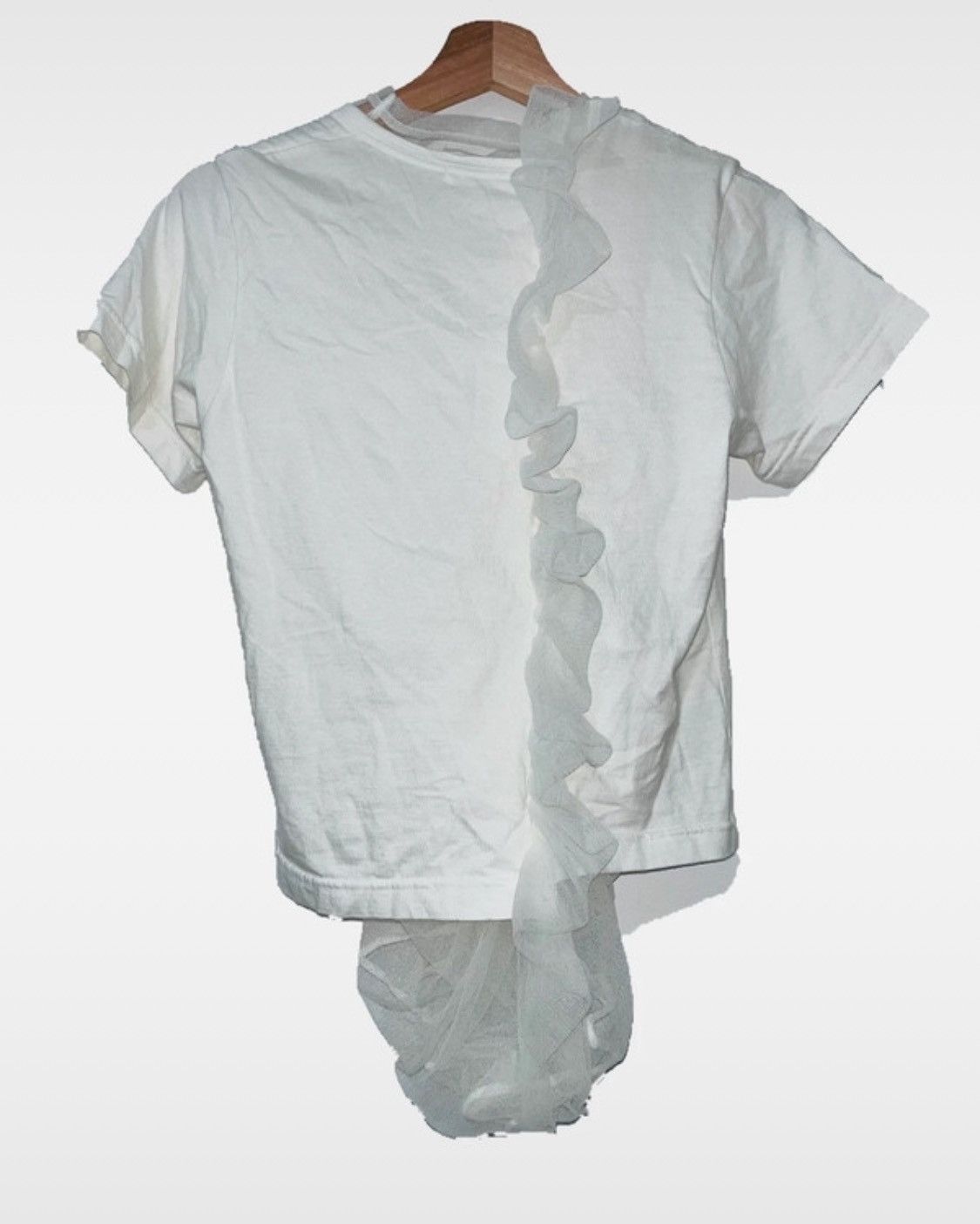 Comme des Garcons Comme des Garcons White Mesh Distorted Short Sleeve AD2006 Size ONE SIZE - 2 Thumbnail