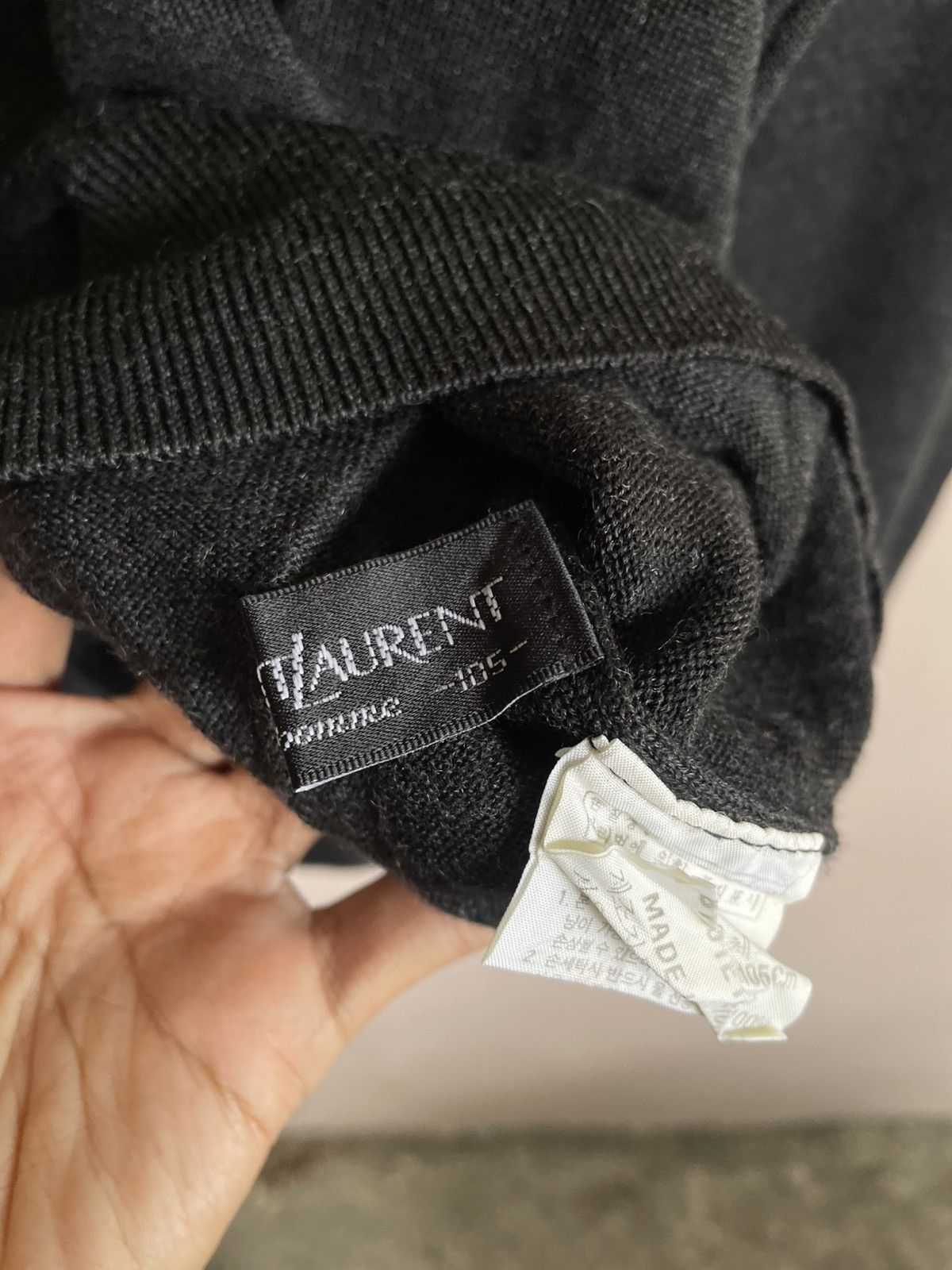 Yves Saint Laurent Yves Saint Laurent YSL Sweatshirt Size US L / EU 52-54 / 3 - 3 Thumbnail