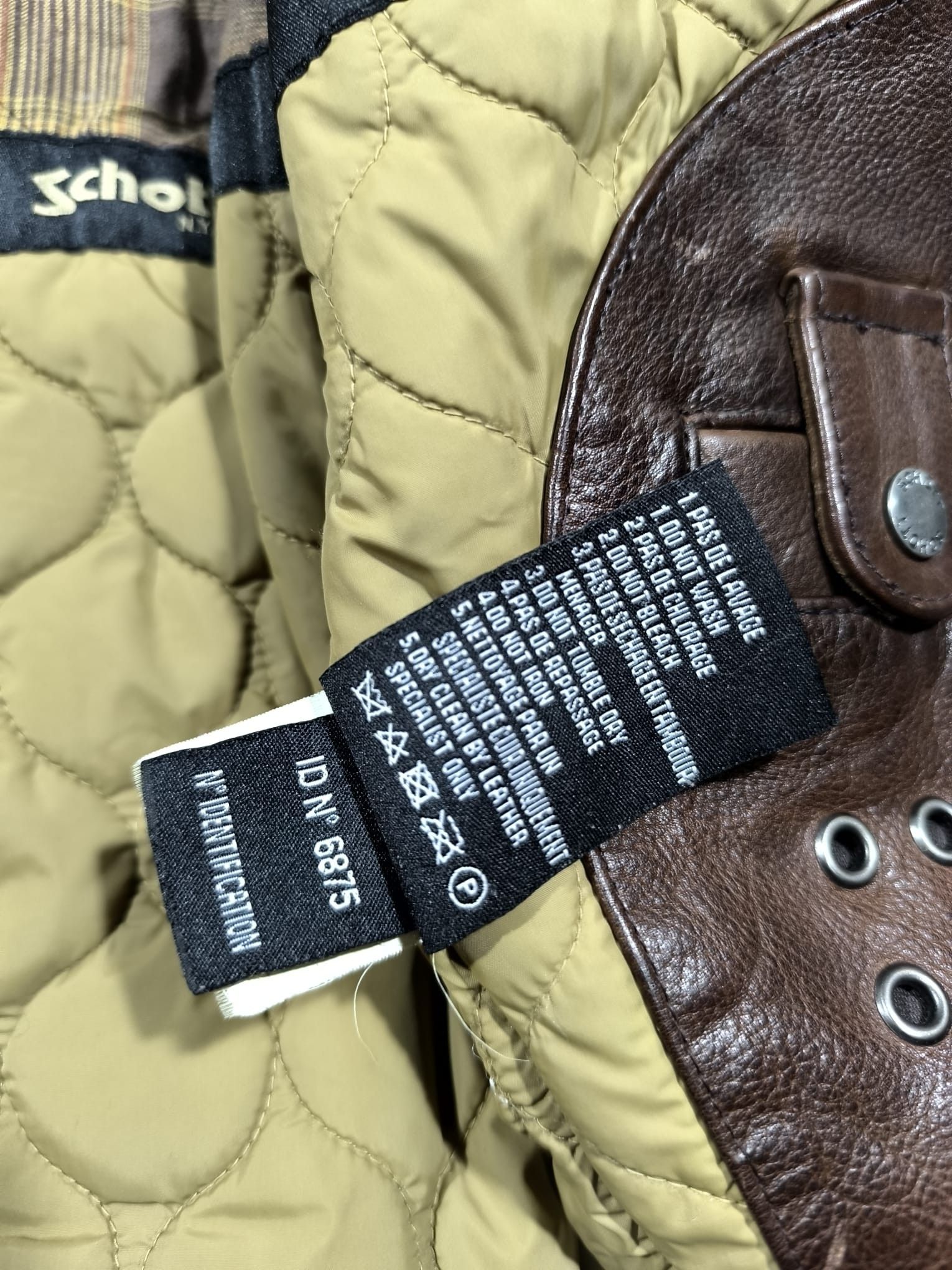 Schott vtg hooded naturally faded schott leather bomber Size US S / EU 44-46 / 1 - 9 Thumbnail
