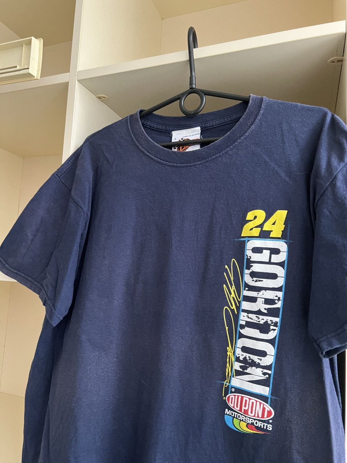 NASCAR Vintage Jeff Gordon #24 DuPont Motorsports NASCAR T-Shirt Size US L / EU 52-54 / 3 - 9 Thumbnail