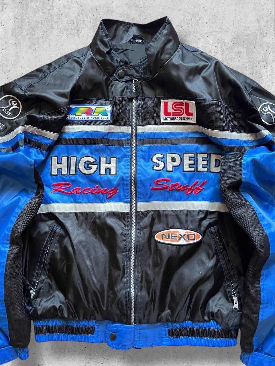 Other VINTAGE RACING JACKET Motobike High Speed cars bomber Size US XXL / EU 58 / 5 - 5 Thumbnail