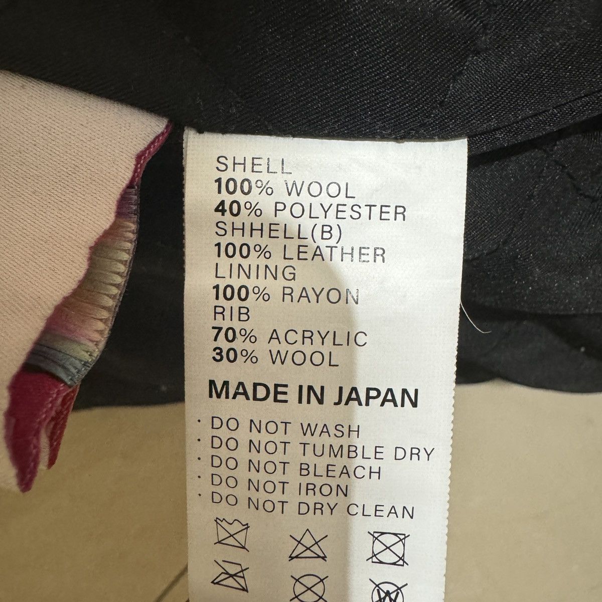 Japanese Brand × STILLZ ABCD Jose Wong ‘A boy can’t dress’ teddy varsity jacket. Size US L / EU 52-54 / 3 - 7 Thumbnail