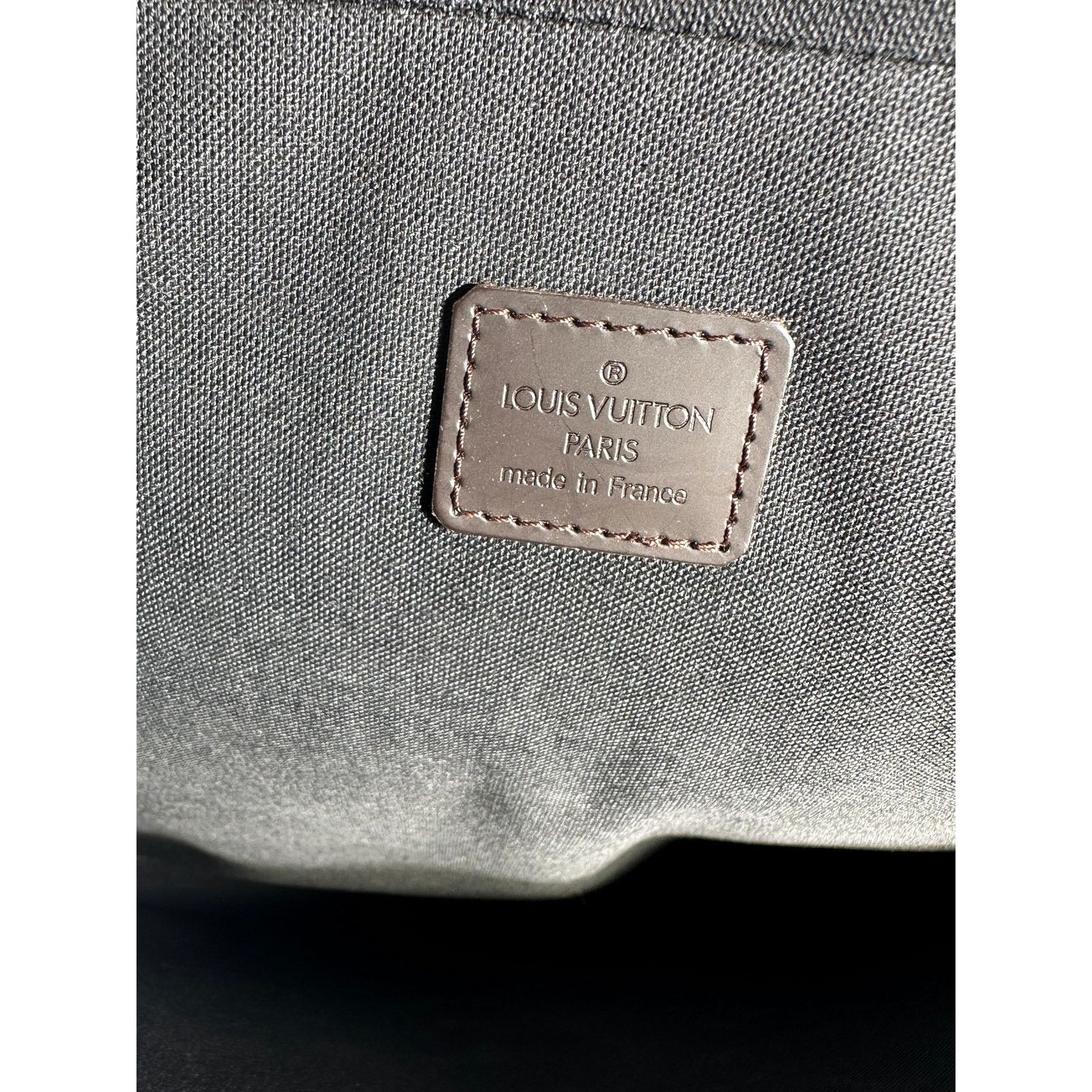 Louis Vuitton LOUIS VUITTON Monogram Glace Leather Elvin Cafe Tote Brown Size ONE SIZE - 15 Thumbnail