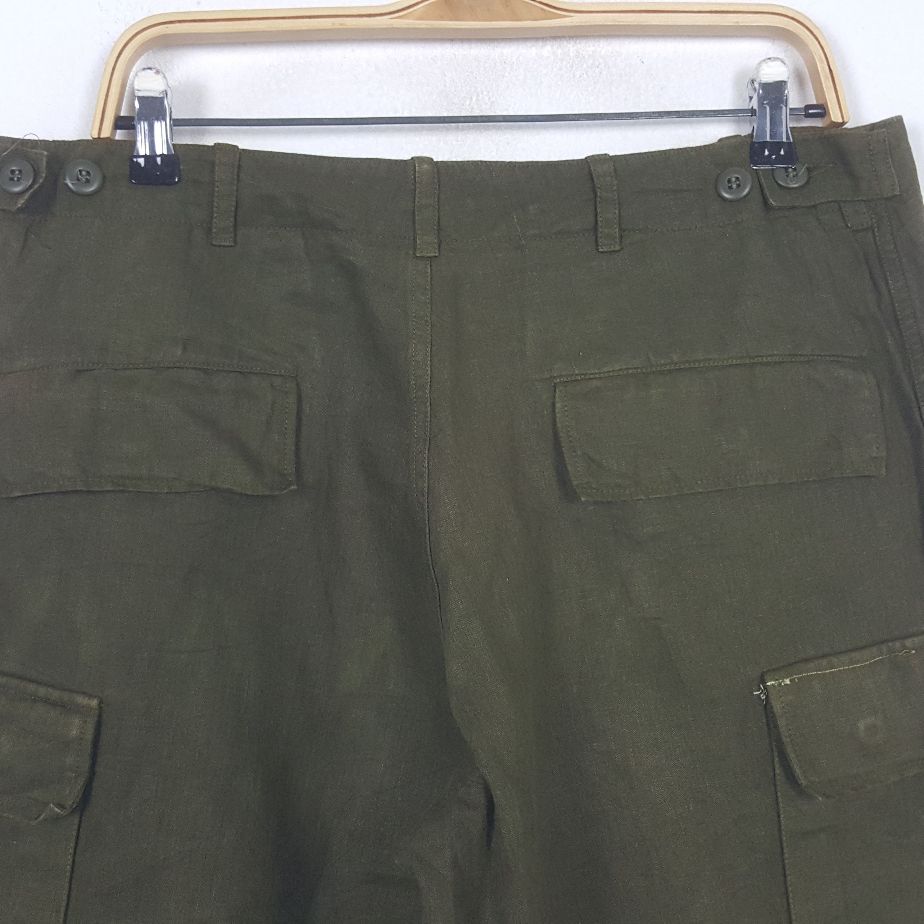 Vintage Vintage Vetenment de Travail Honnete Short Cargo Pants RR10 Size US 34 / EU 50 - 5 Thumbnail