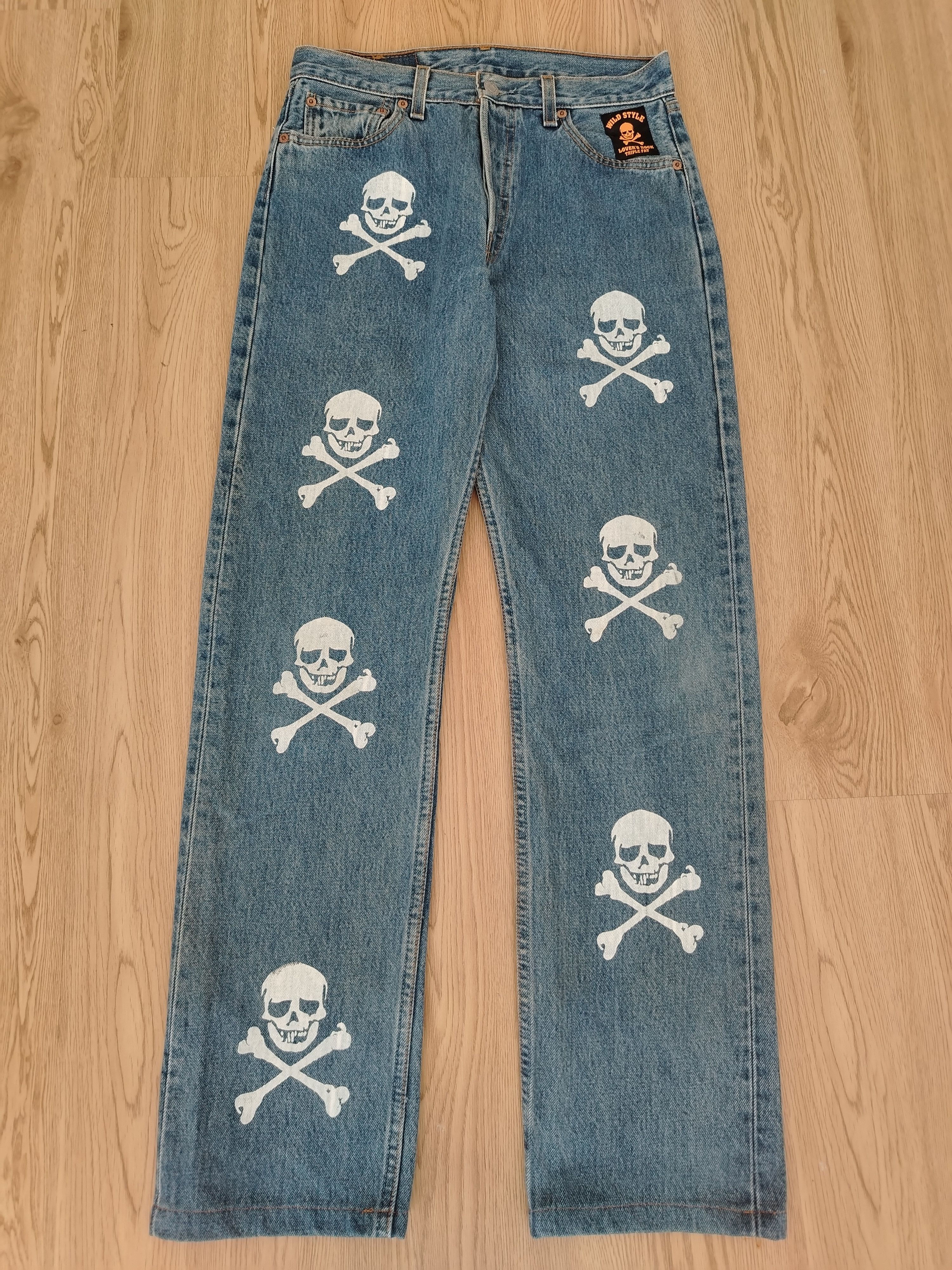 Levi's Levis 501 Vintage Rare Lovers Rock Size US 29 - 1 Thumbnail