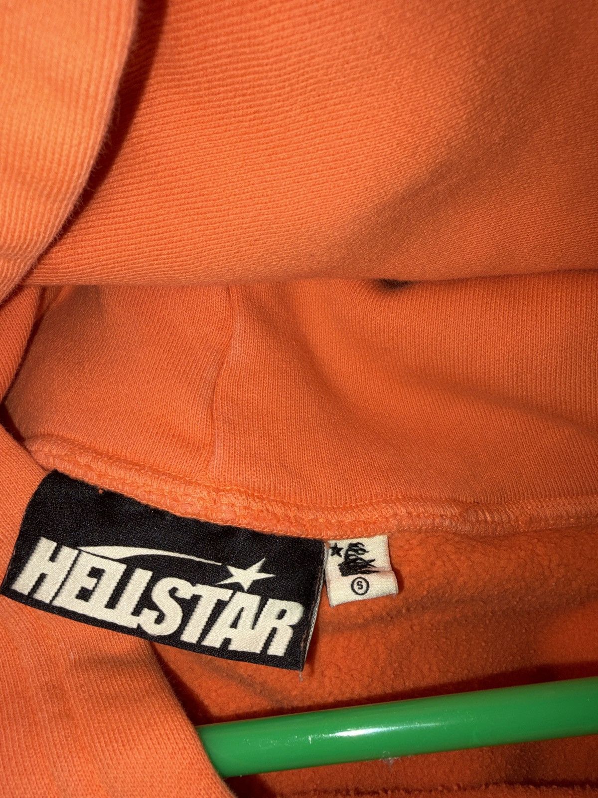 HELLSTAR Fire Orange Hellstar hoodie S Size US S / EU 44-46 / 1 - 9 Thumbnail