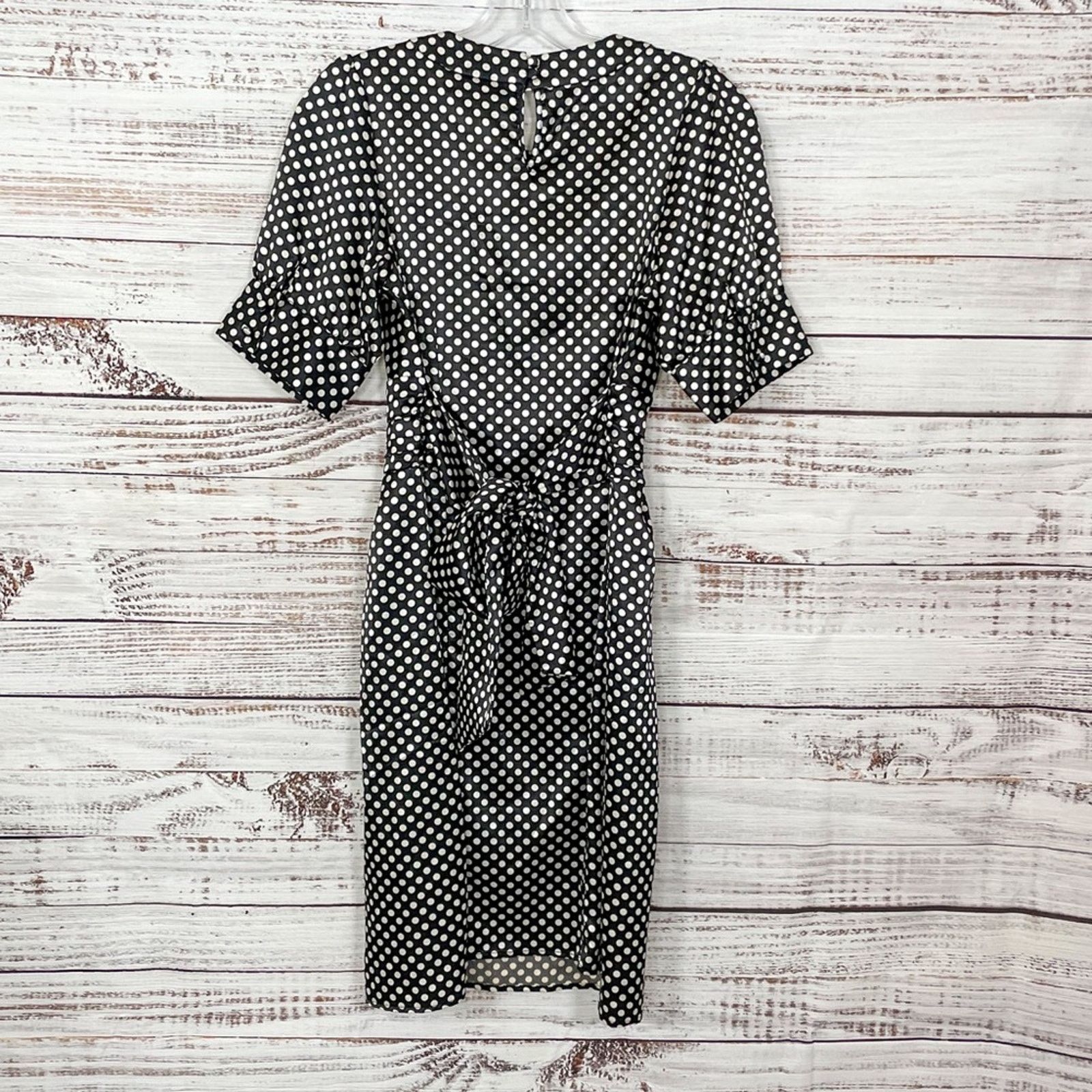Bcbgmaxazria BCBGMAXAZRIA Polka Dot Dress, EUC, Size Small, MSRP $179 Size S / US 4 / IT 40 - 6 Thumbnail