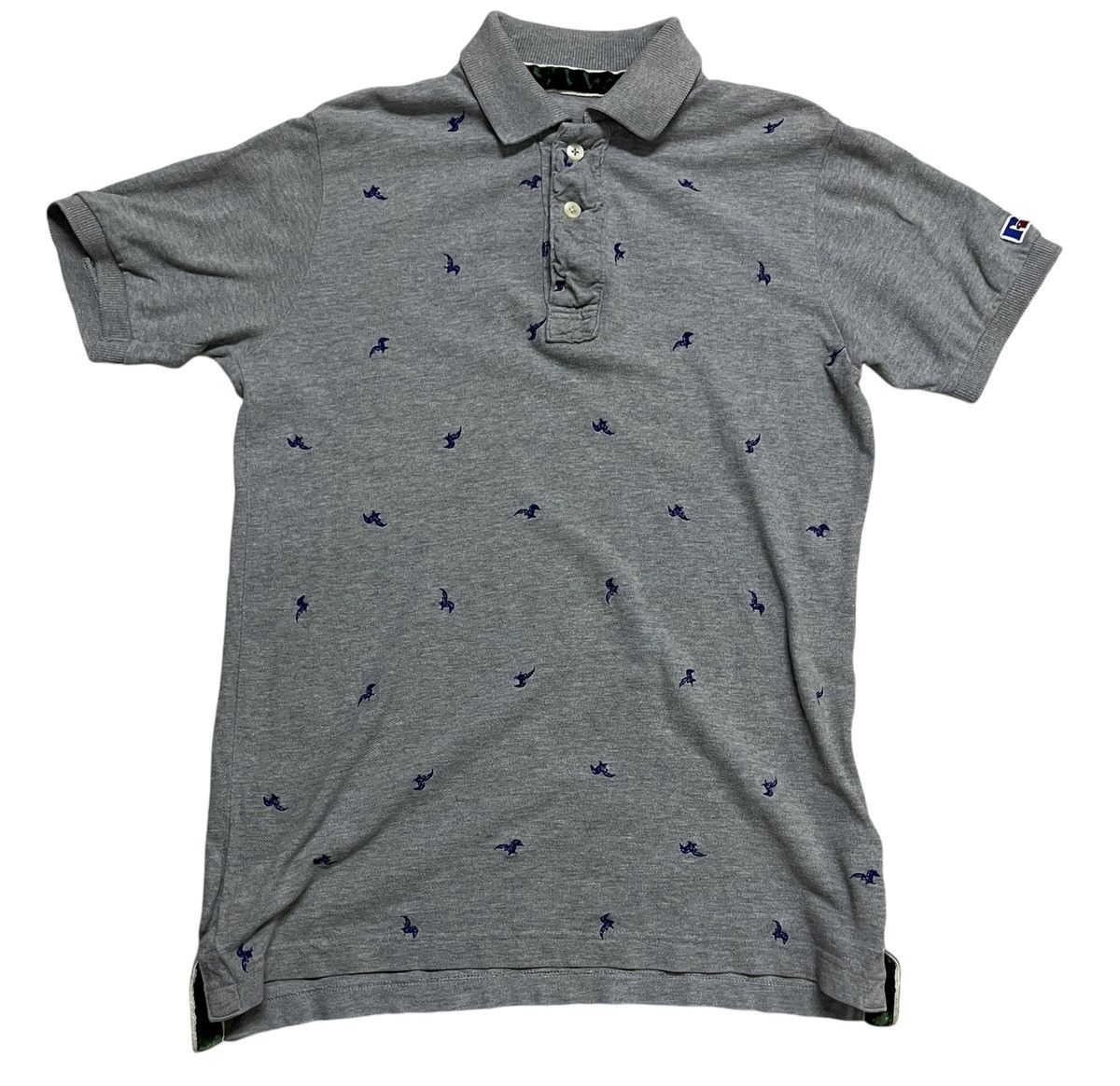 Russell Athletic Russell Athletics Embroidered Polo Shirt Size US M / EU 48-50 / 2 - 1 Thumbnail