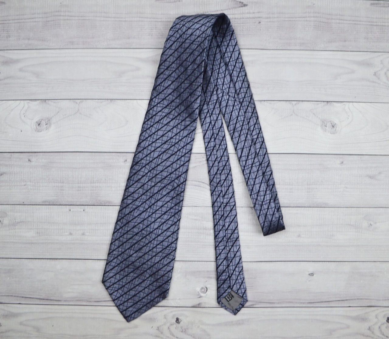 Christian Dior Monsieur × Dior × Vintage Vintage Christian Dior Blue Tie Silk Size ONE SIZE - 1 Thumbnail