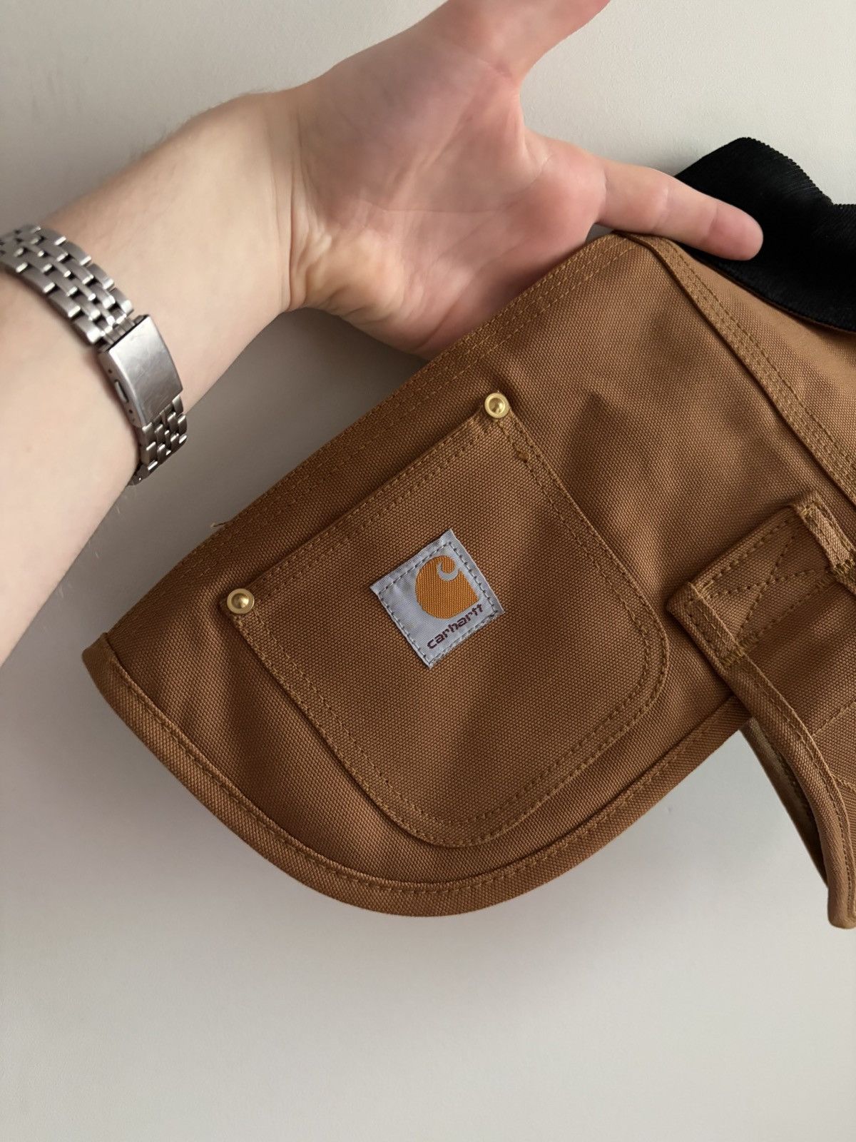 Carhartt Carhartt Brown Canvas Dog Chore Coat Medium Size US S / EU 44-46 / 1 - 2 Thumbnail