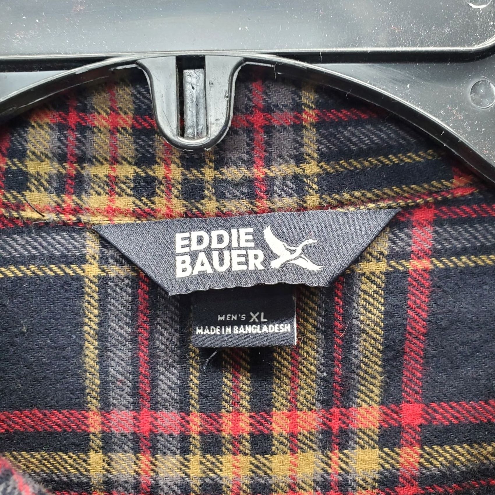 Eddie Bauer Eddie Bauer Mens XL Multicolor Plaid Flannel Button-Up Shirt Size US XL / EU 56 / 4 - 5 Thumbnail