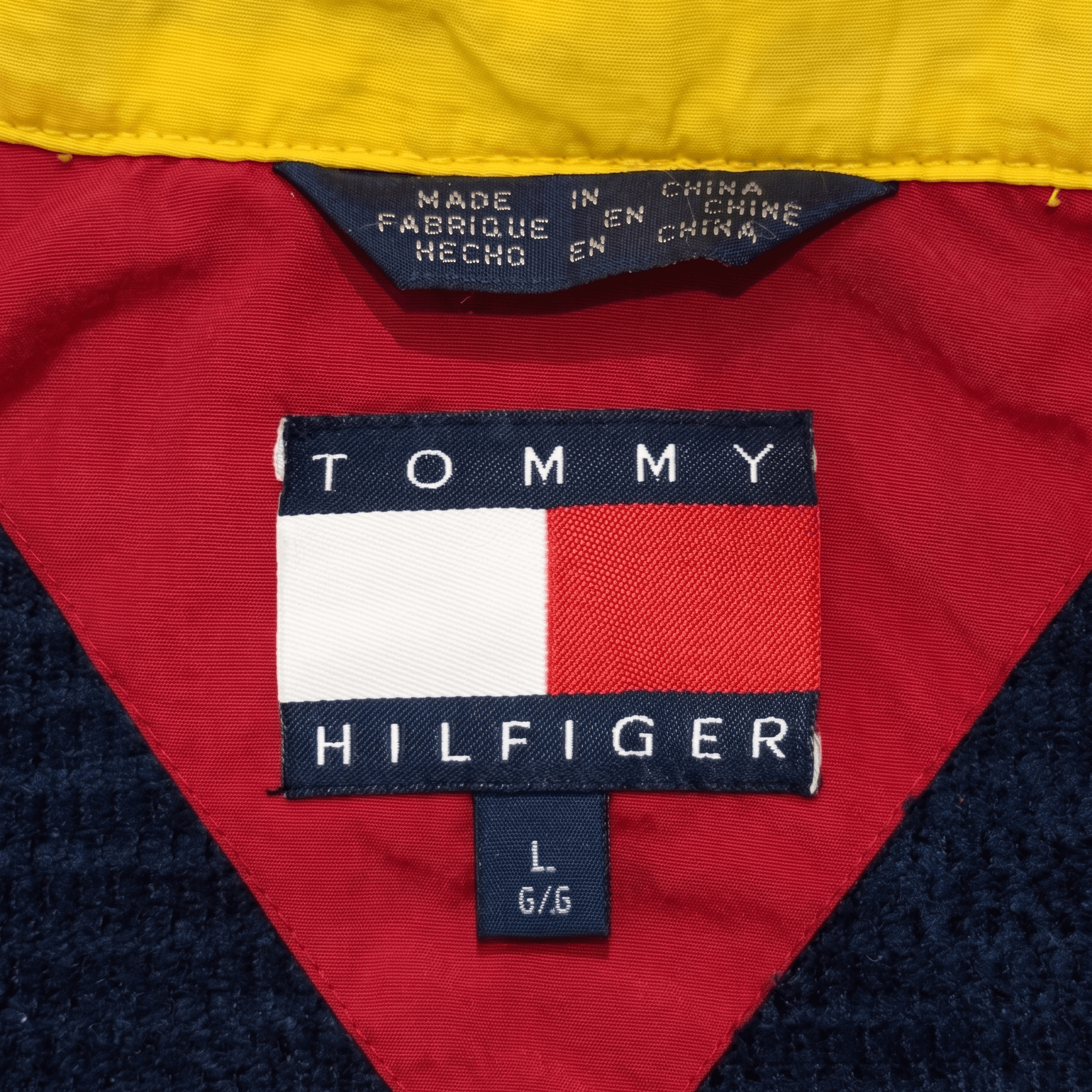 Tommy Hilfiger Vintage 90s Tommy Hilfiger Sailing Gear Anorak Jacket Large Size US L / EU 52-54 / 3 - 3 Thumbnail