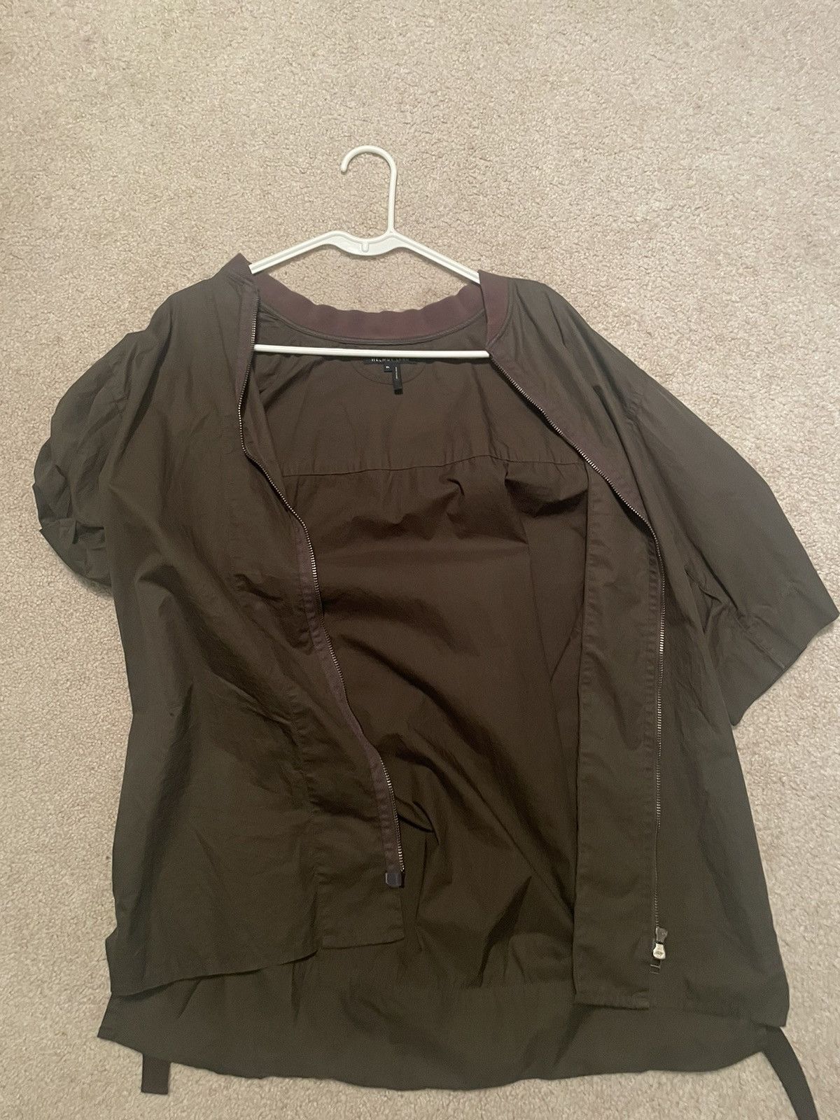 Image of Helmut Lang Bomber in Brown, Men's (Size XL)