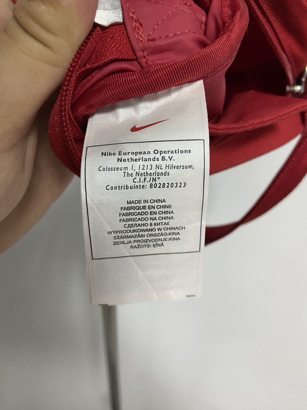 Nike × Vintage Nike Vintage Shoulder Small Bag Big Logo Y2K Style Messenger Size ONE SIZE - 5 Thumbnail