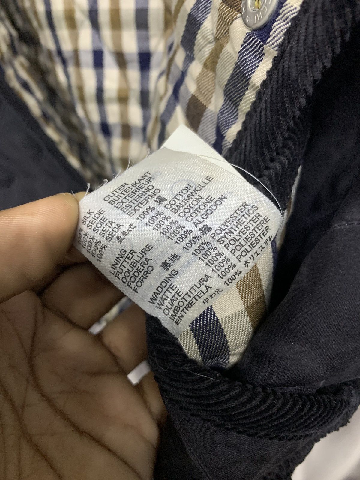 Aquascutum × Vintage 90s AQUASCUTUM QUILTED JACKET Size US S / EU 44-46 / 1 - 8 Thumbnail