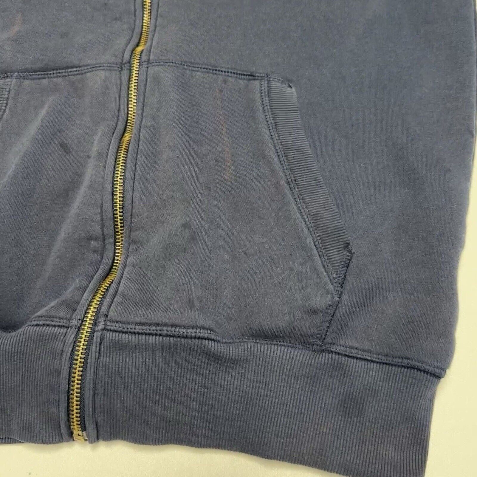 Hurley Hurely Hoodie Sweatshirt Mens Medium Navy Blue Full Zip Surf Size US M / EU 48-50 / 2 - 5 Thumbnail
